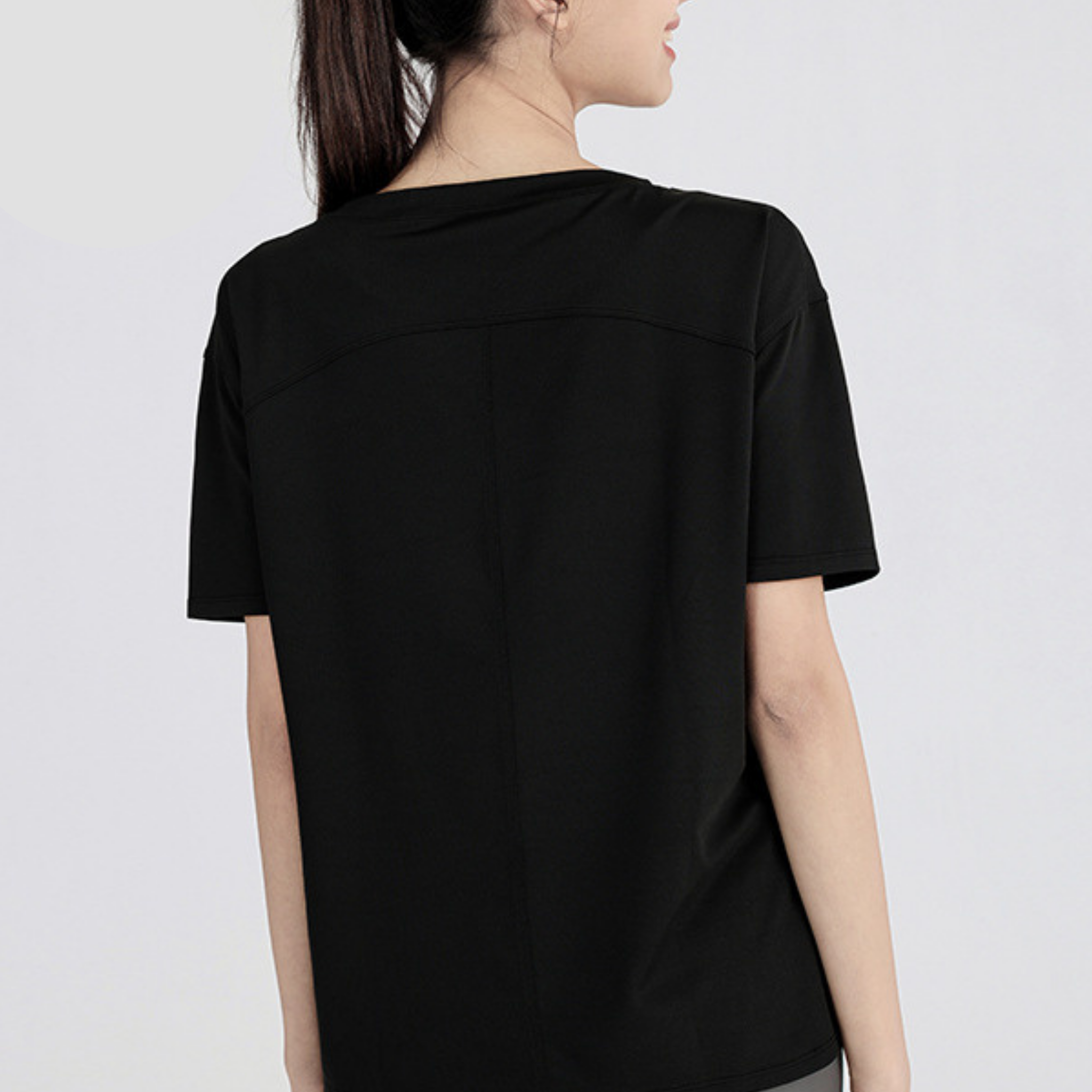 ドローストリング リラックスフィット Tシャツ