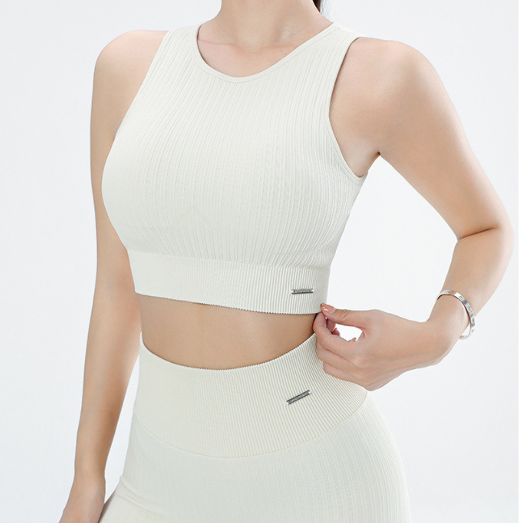 バックフルカバーブラトップ&スリムレギンス セットアップ