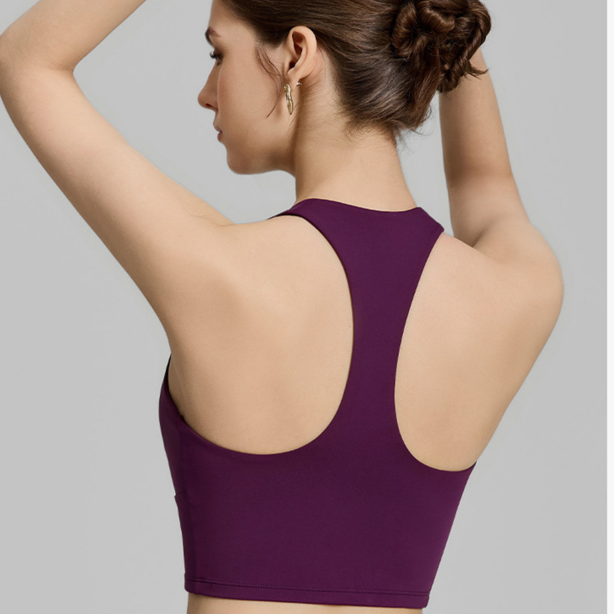 ホルターディープVネック スポーツブラ&レギンス セットアップ