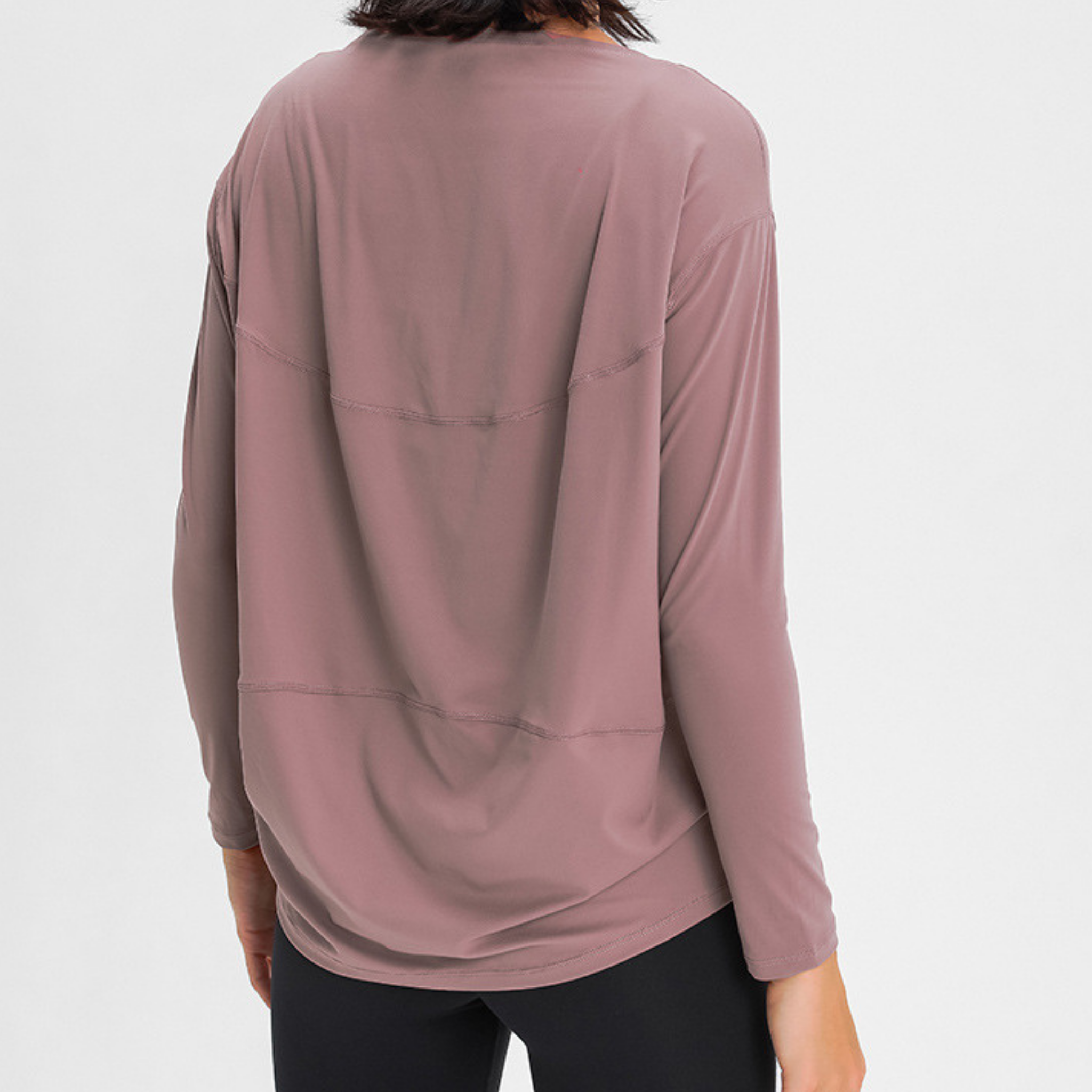 バックロングドレープトップス