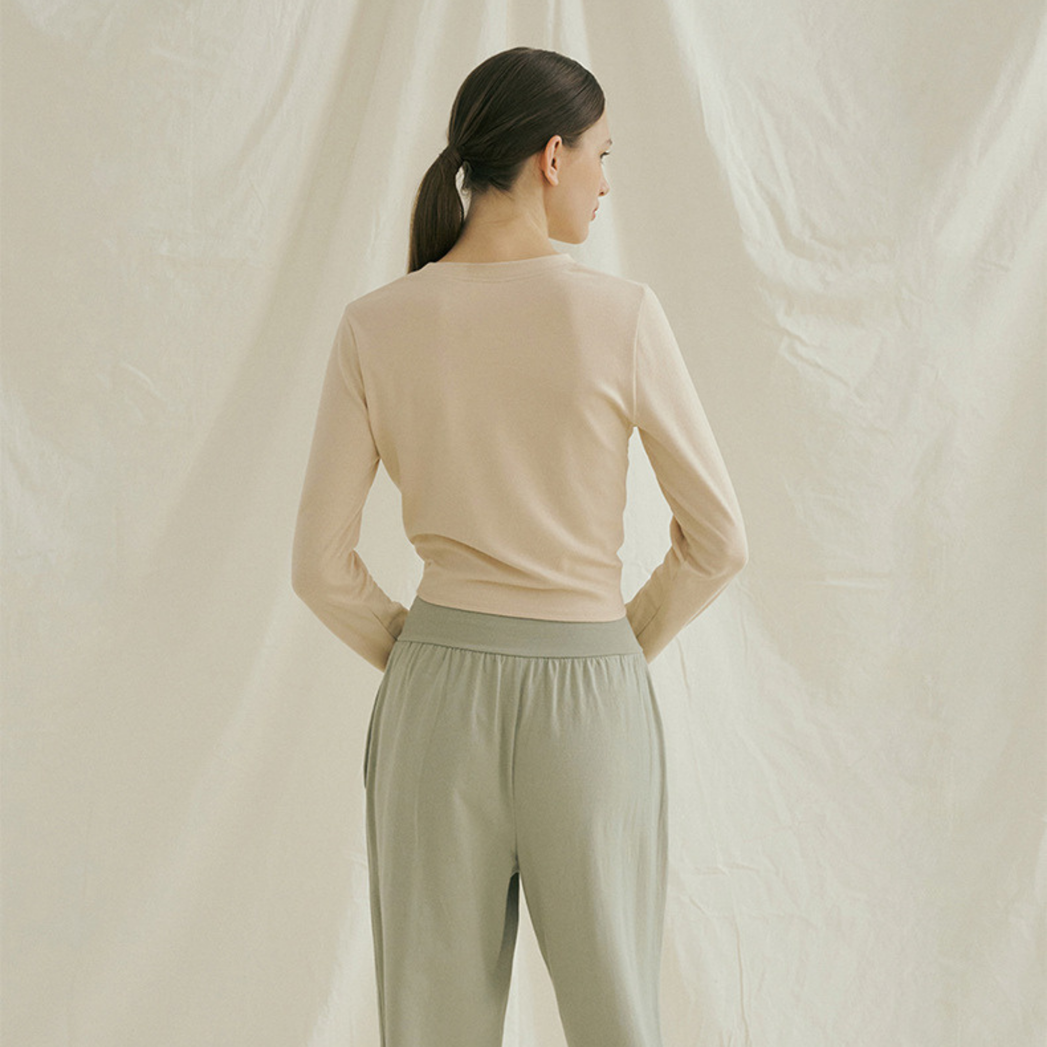 リボンアレンジトップス