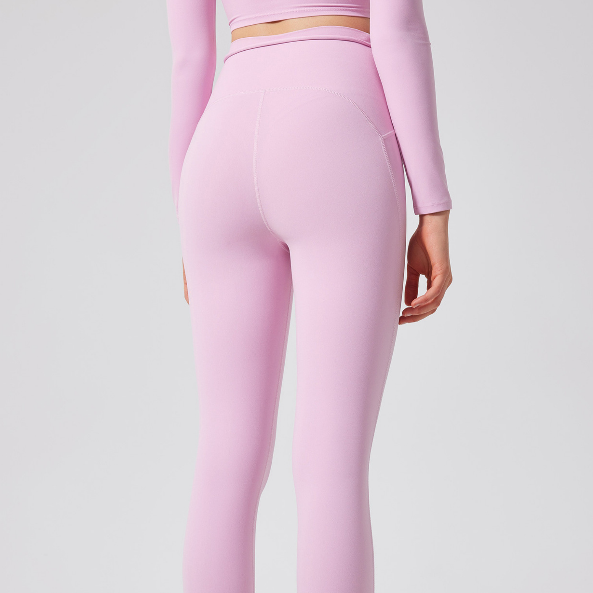 Vフロント ロープデザイン レギンス