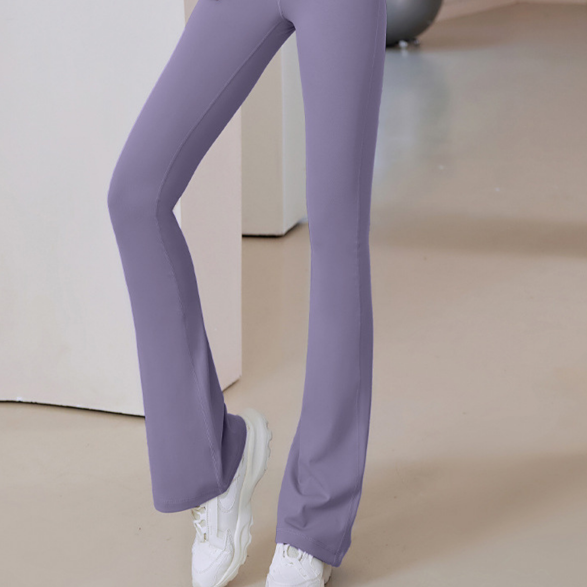 ベーシックフレアパンツ S~3XL