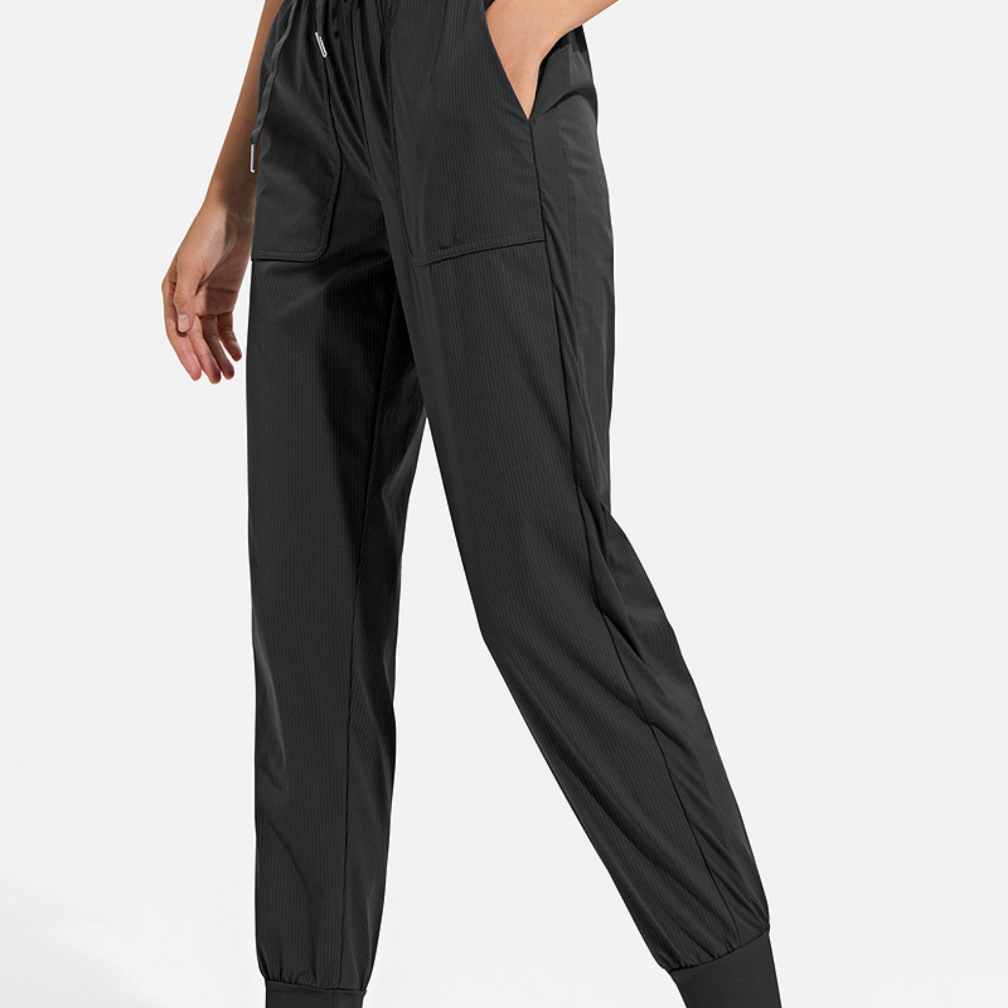 スタイリッシュ ジョガーパンツ