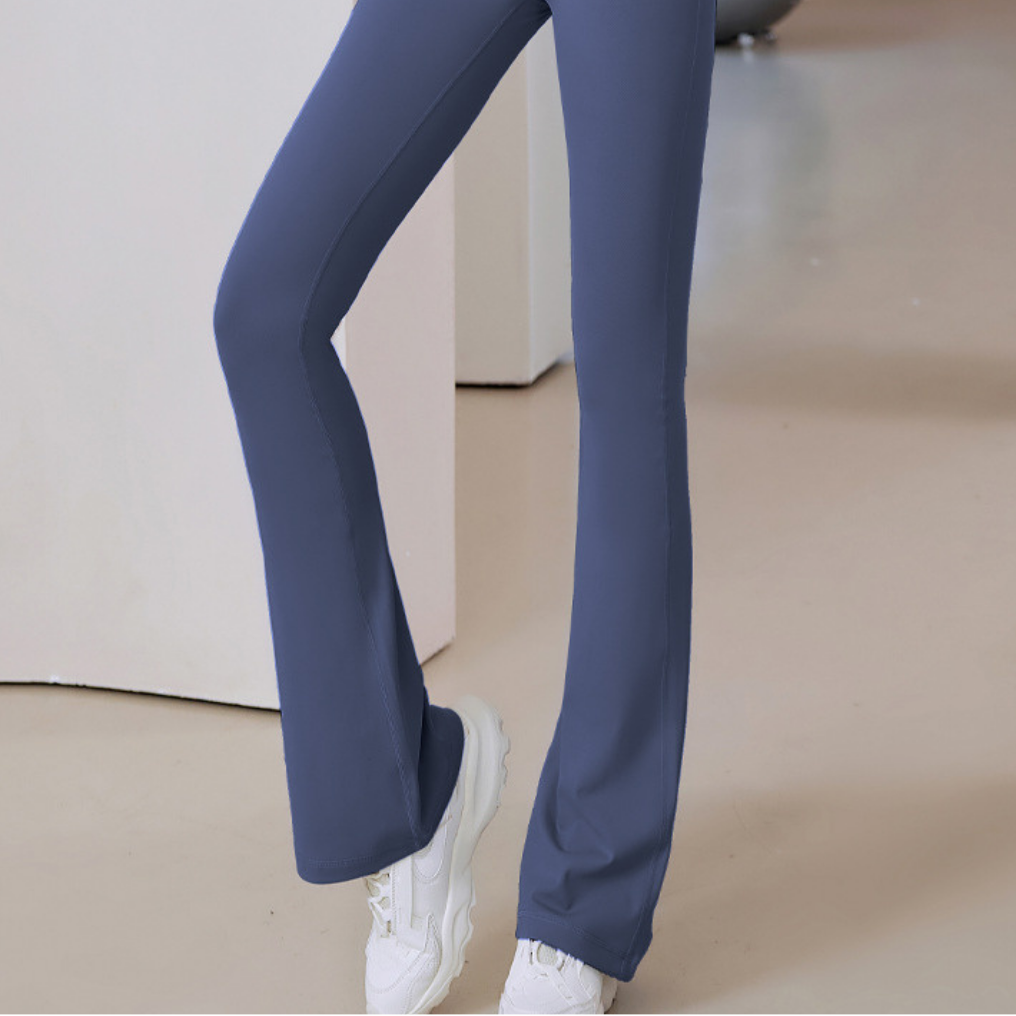 ベーシックフレアパンツ S~3XL