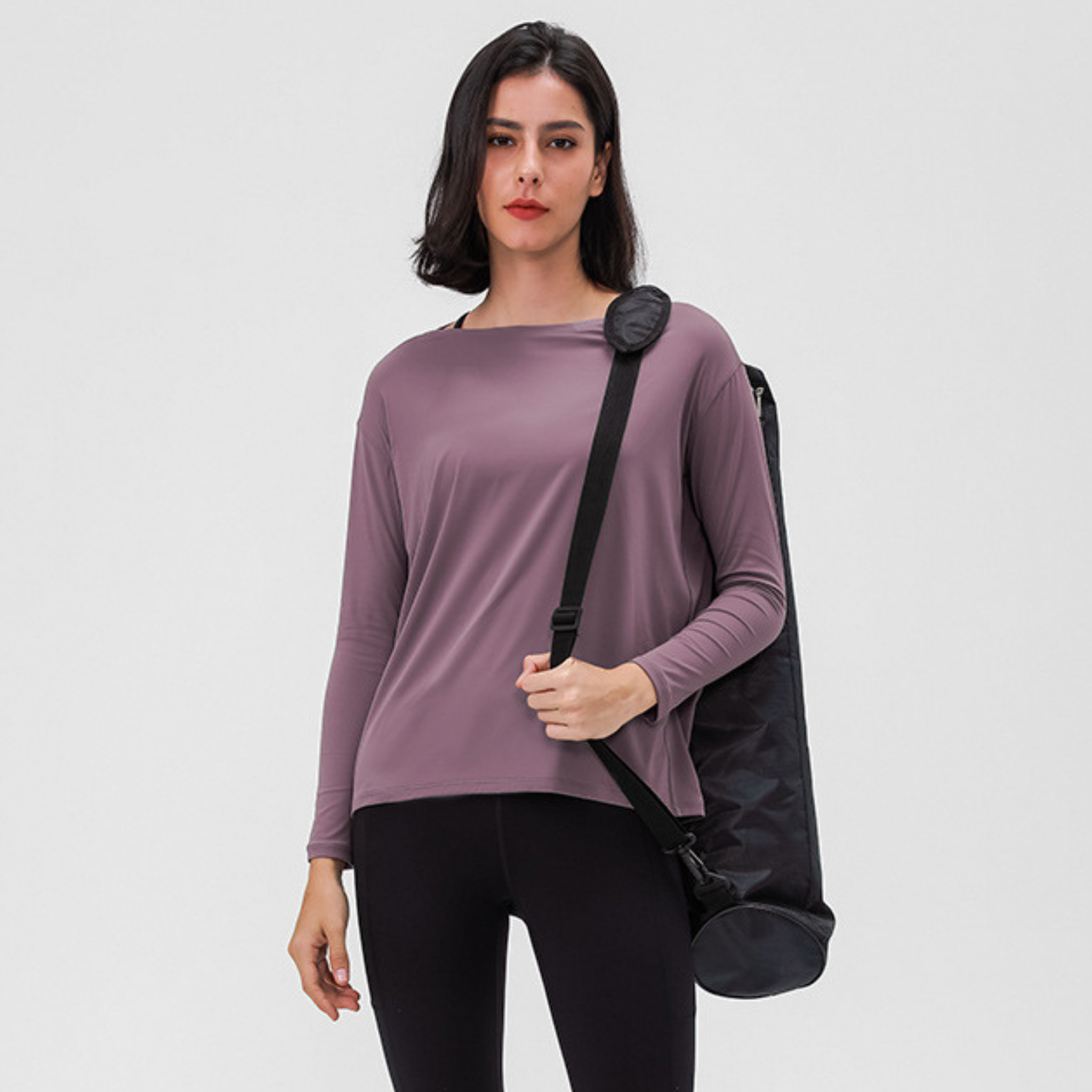 バックロングドレープトップス