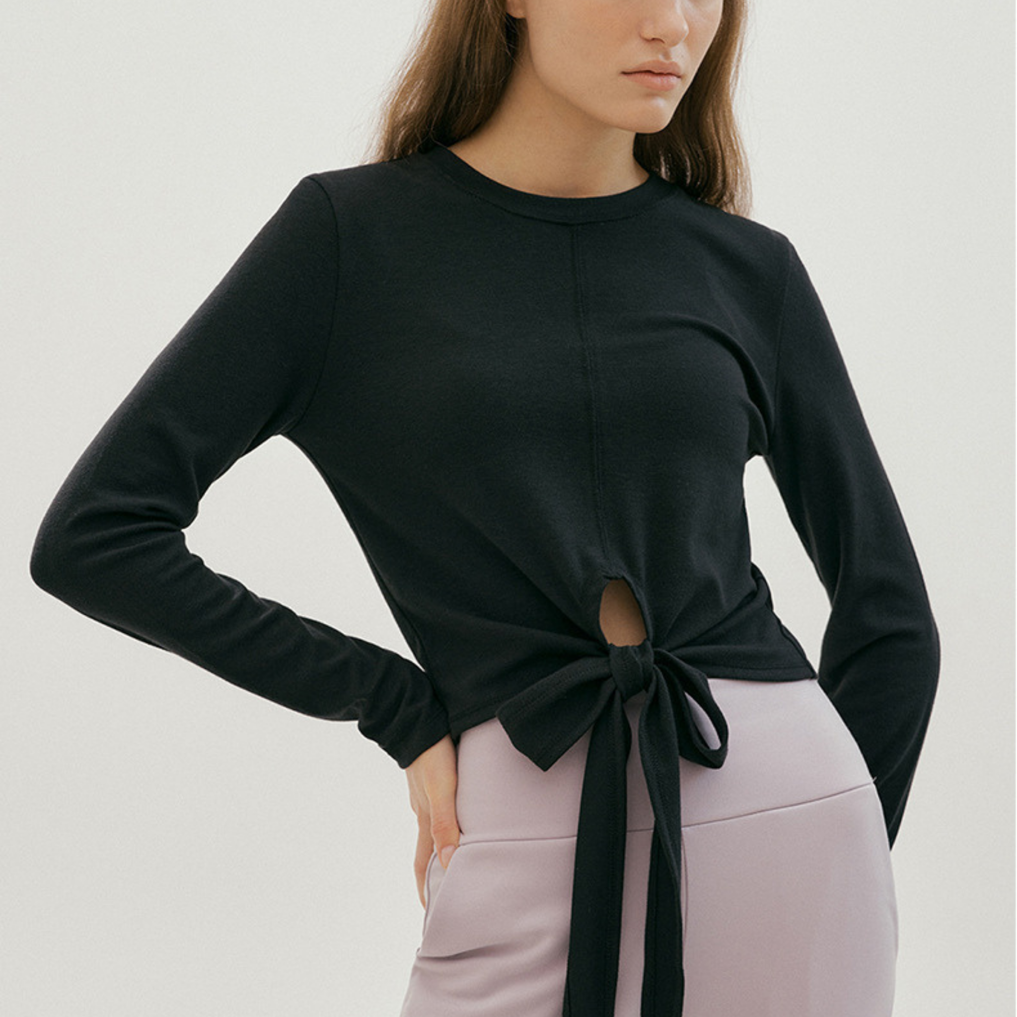 リボンアレンジトップス