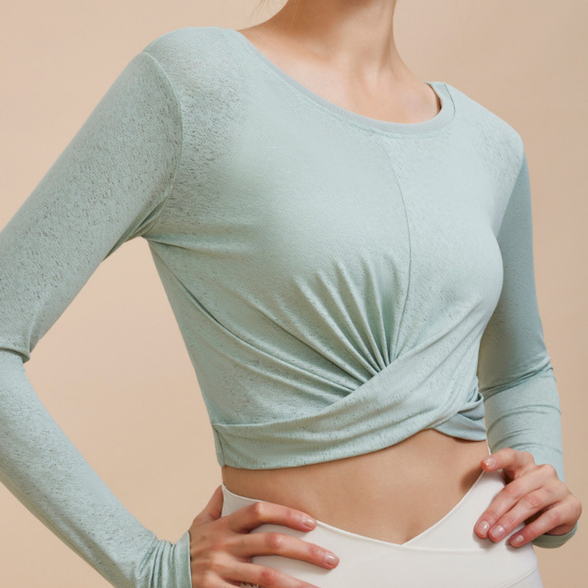 2way クロップドトップス