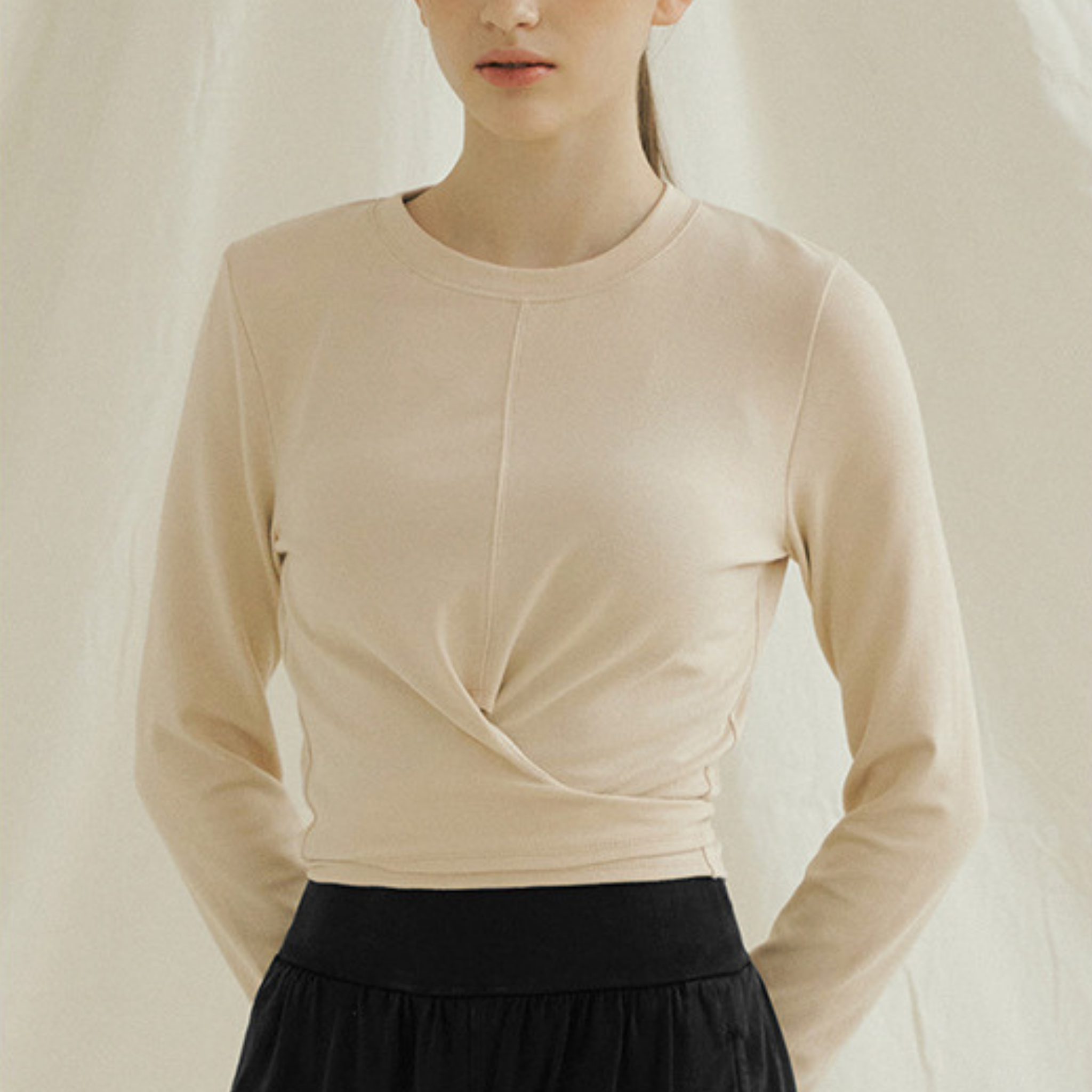 リボンアレンジトップス