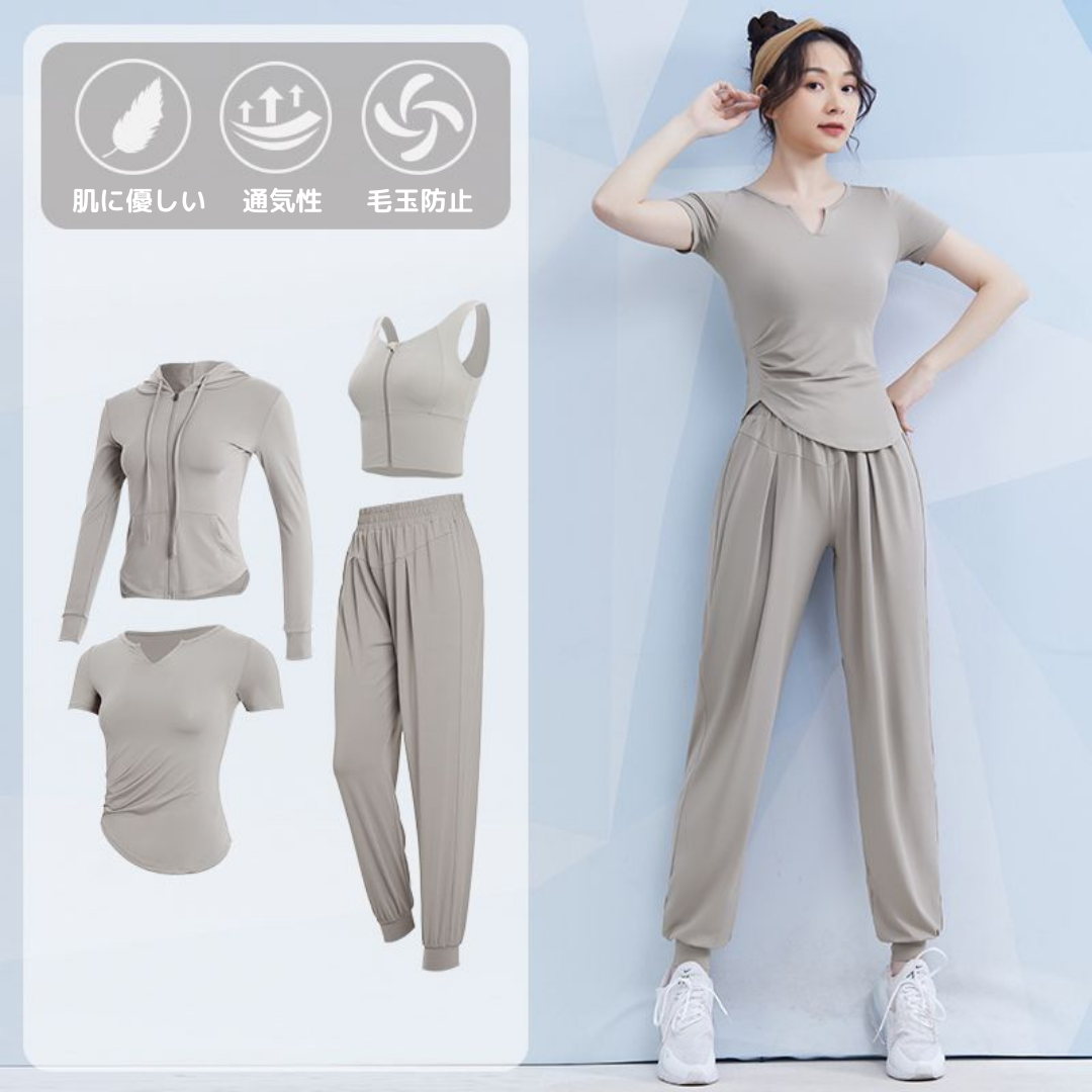 フィットネスウェア 4点セット
