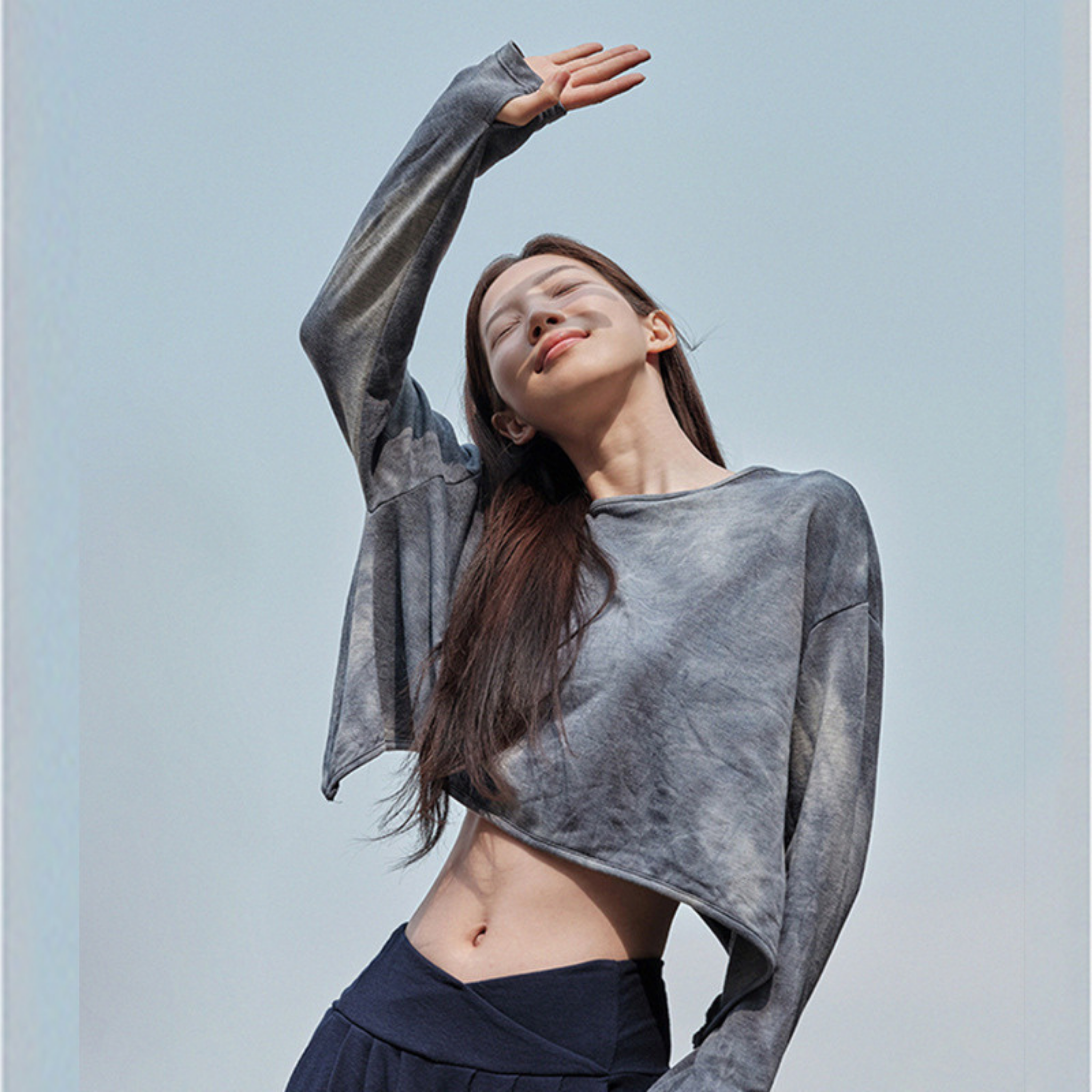 タイダイ ルーズスリーブ