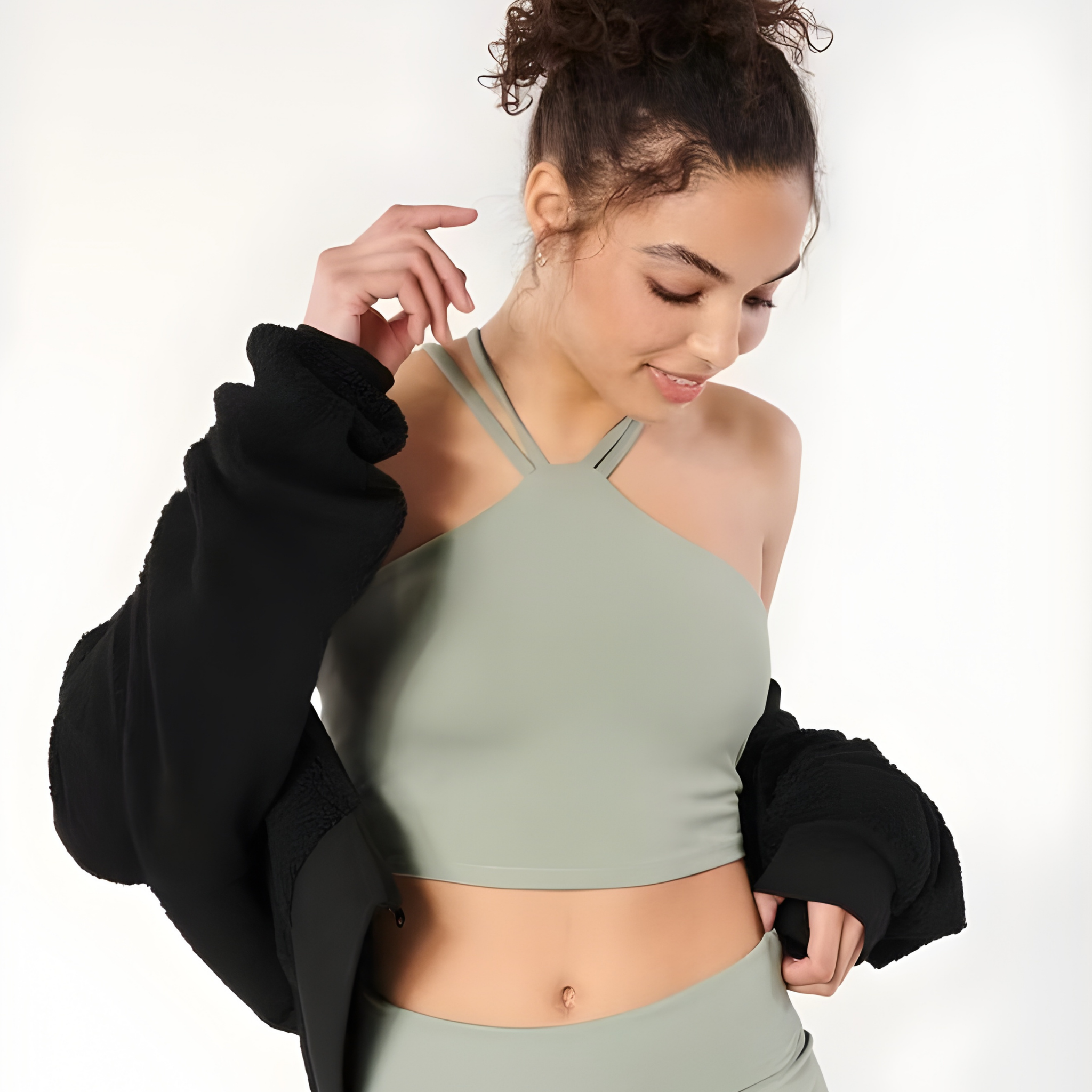 ホルターネック ブラトップ