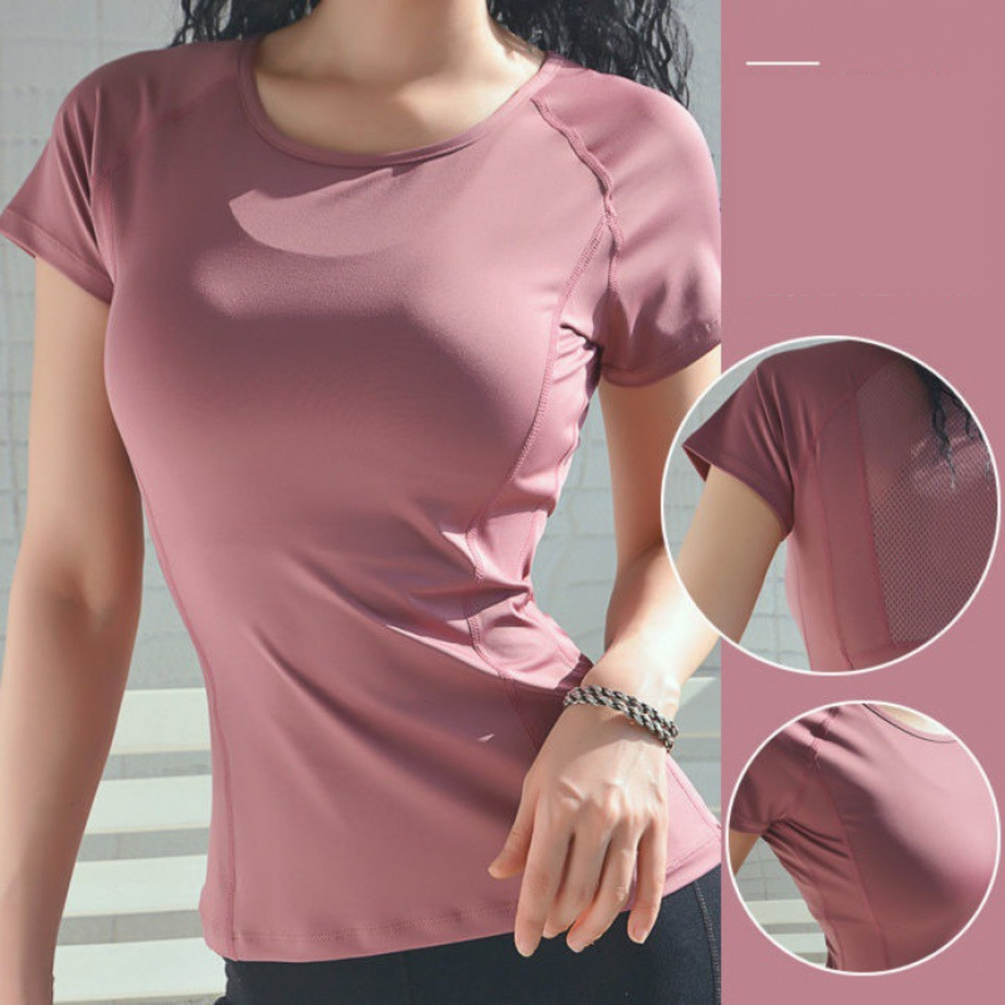 カラーシンプルTシャツ