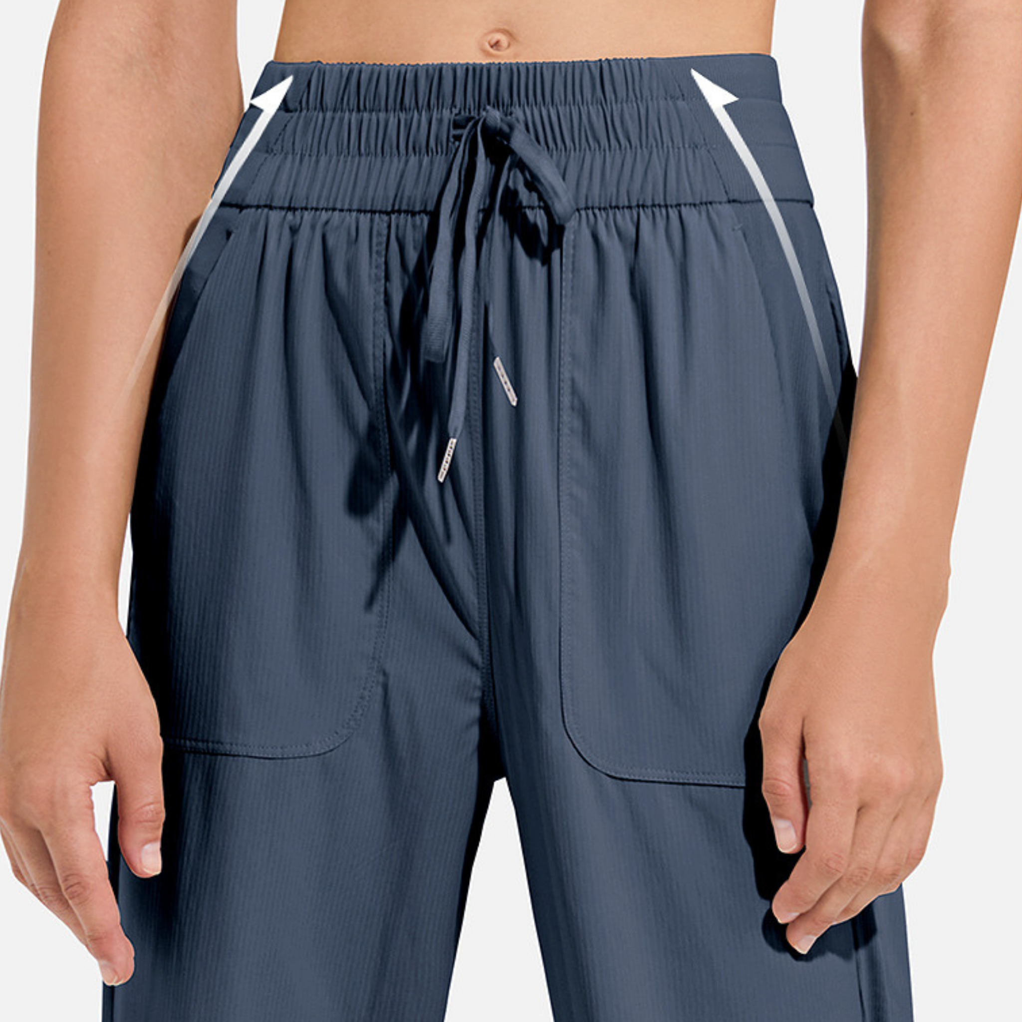 スタイリッシュ ジョガーパンツ