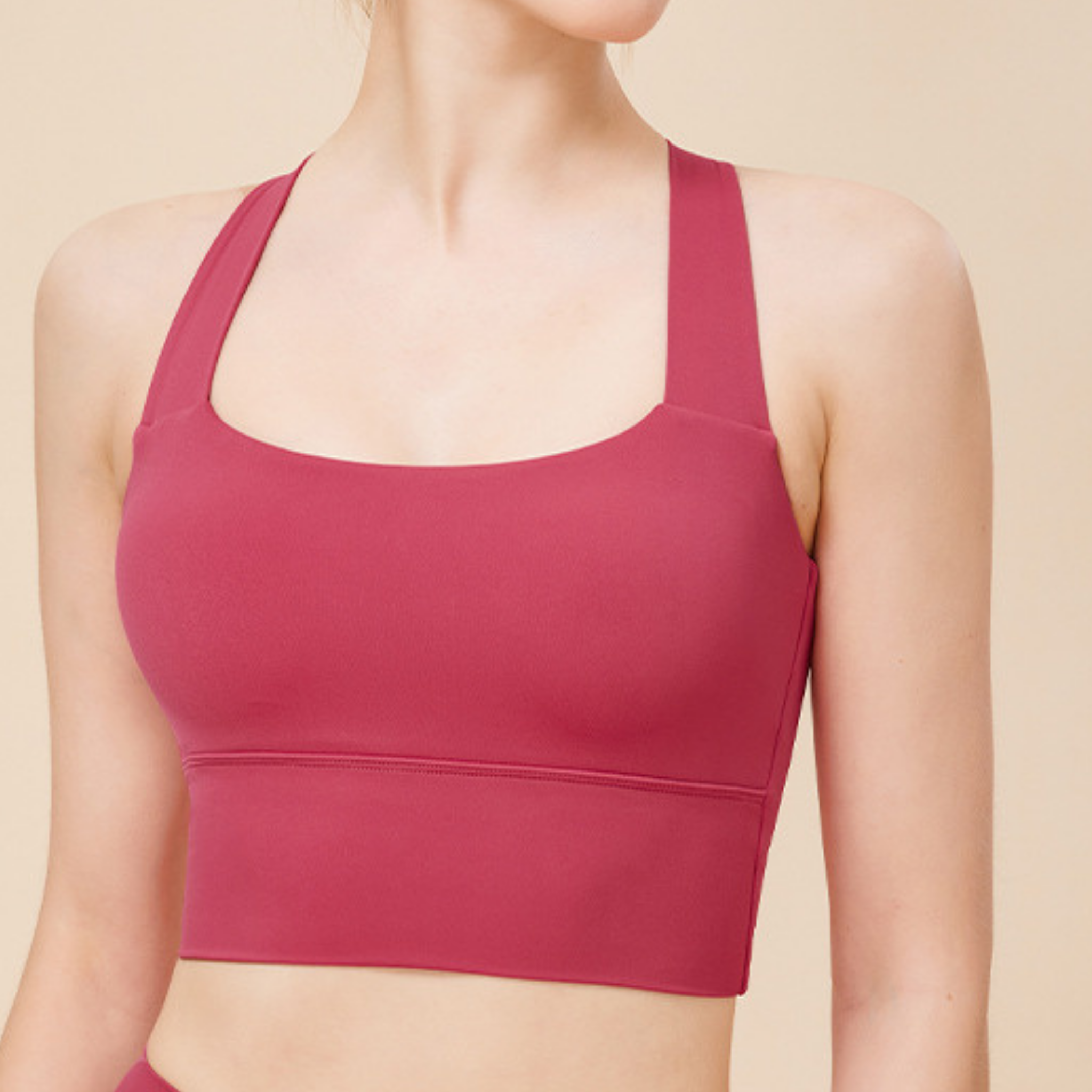 ハイホールド ツイストバック スポーツブラ