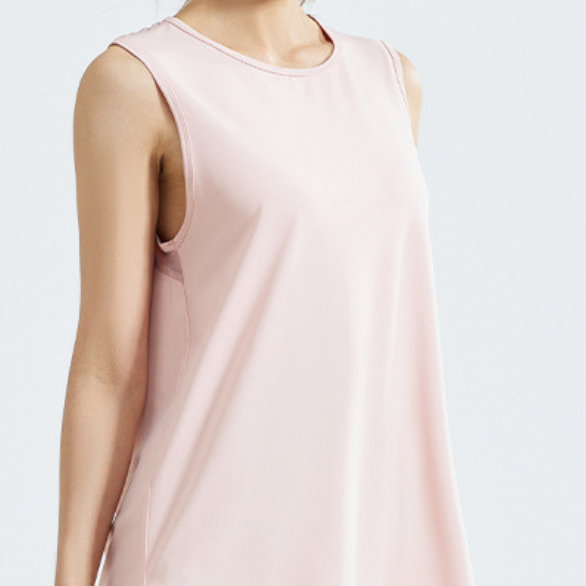 ロング メッシュ タンクトップ