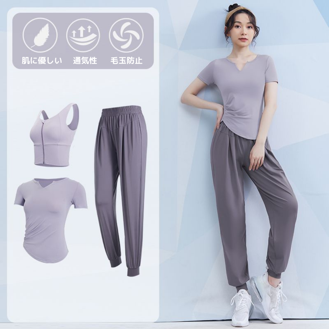 フィットネスウェア 3点セット
