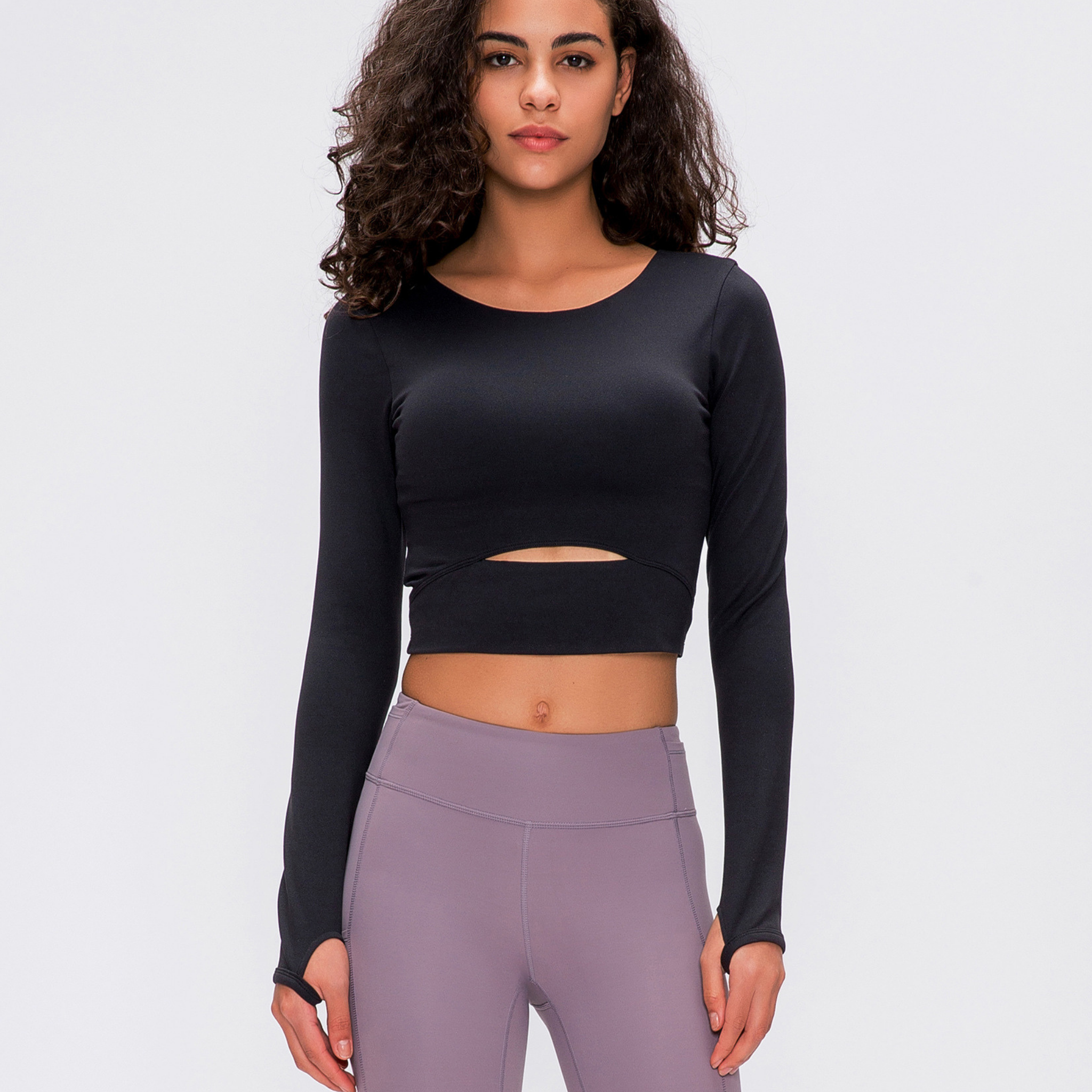 ベーシック クロップドトップス