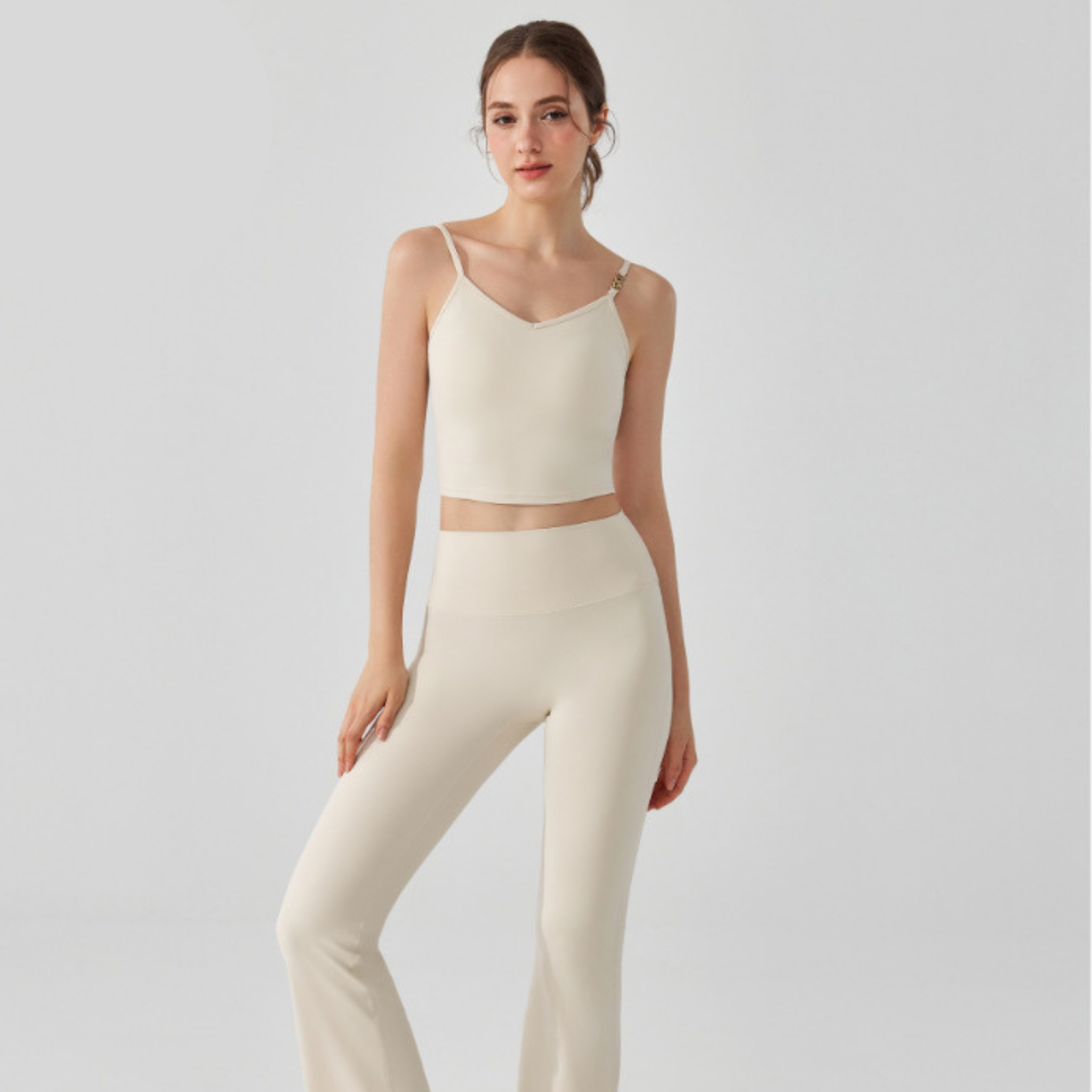 ワンポイントチェーン Uバック スポーツブラ