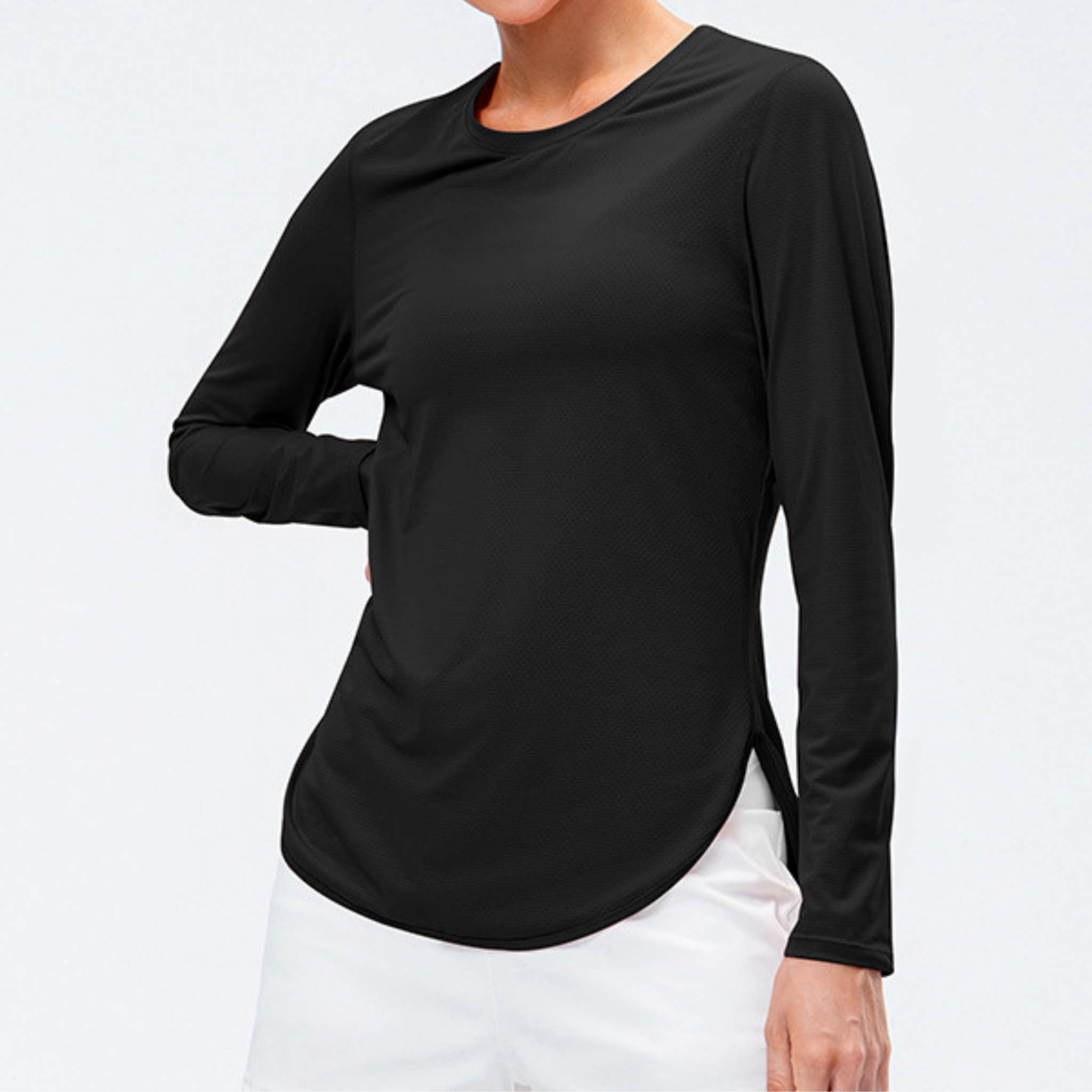 スポーツロングトップス