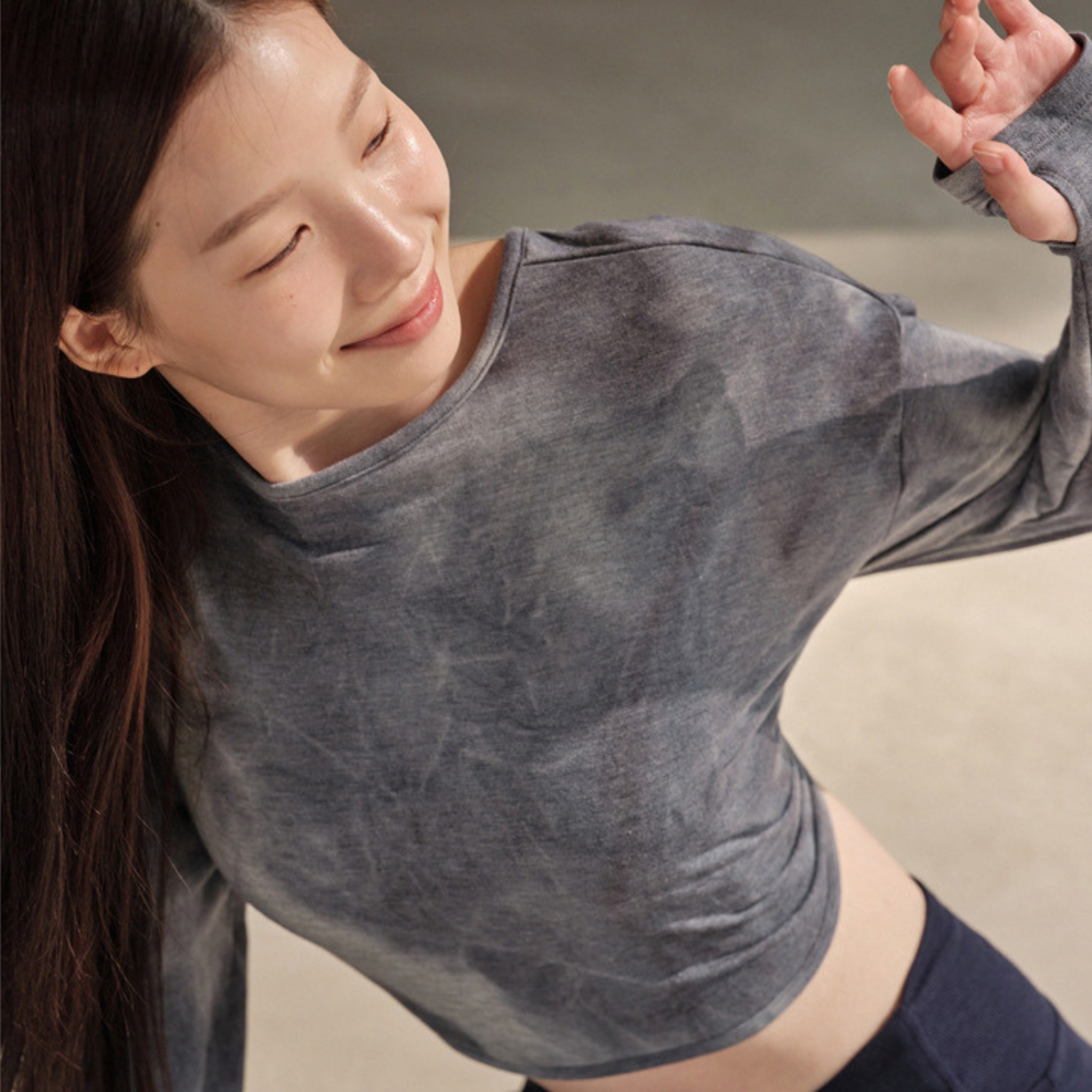 タイダイ ルーズスリーブ