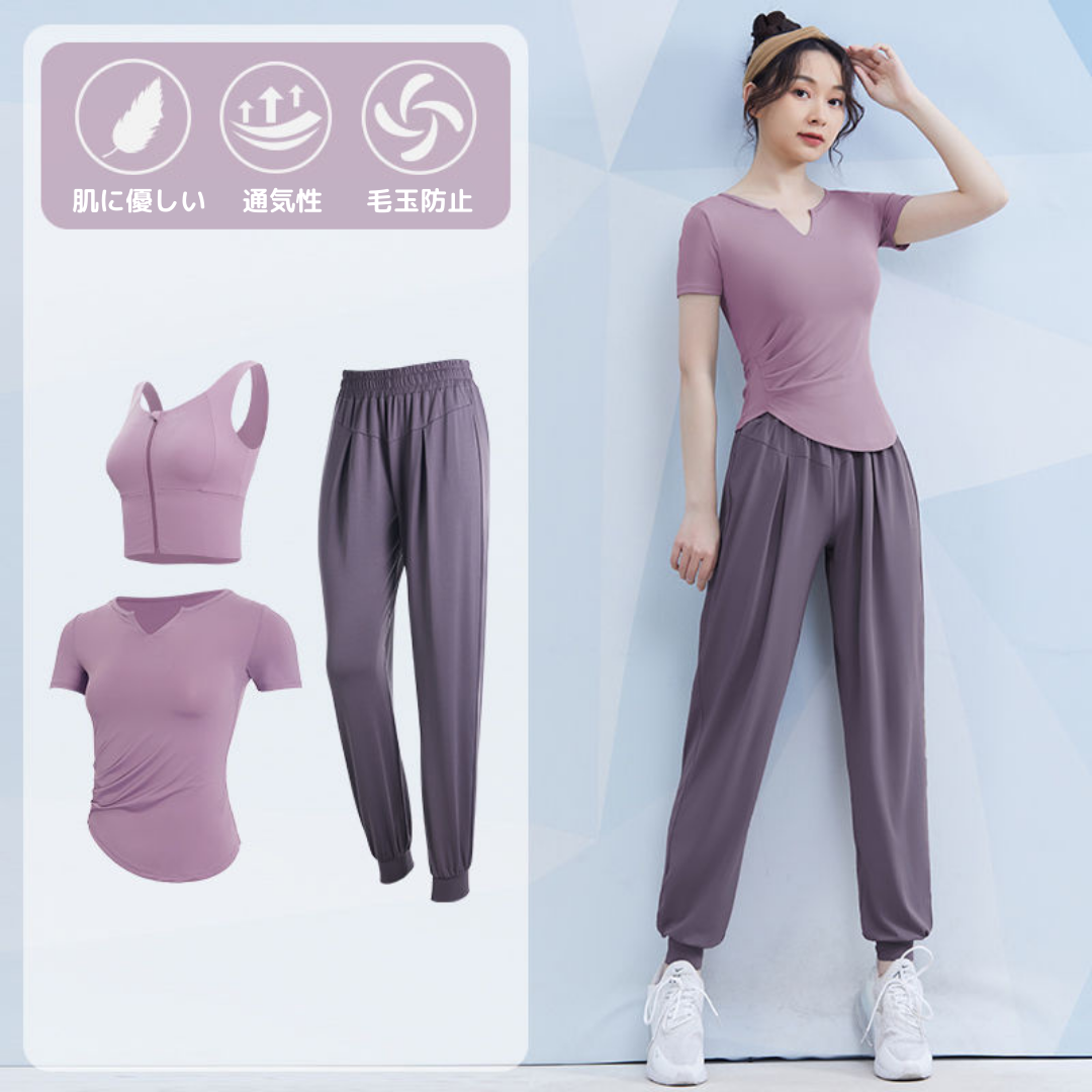 フィットネスウェア 3点セット