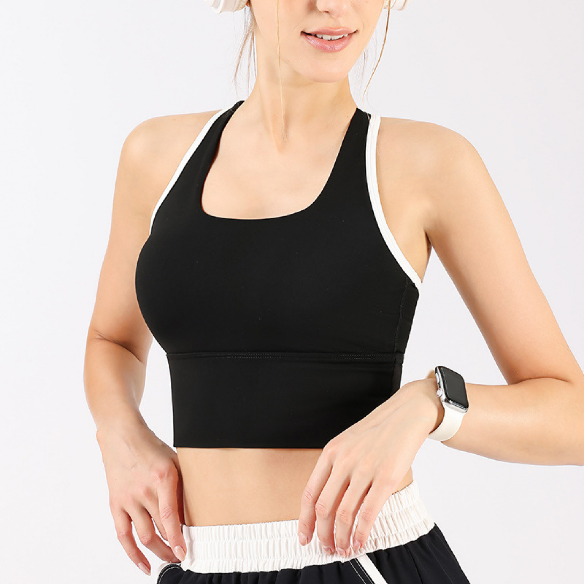 ハイホールド I 字バック スポーツブラ