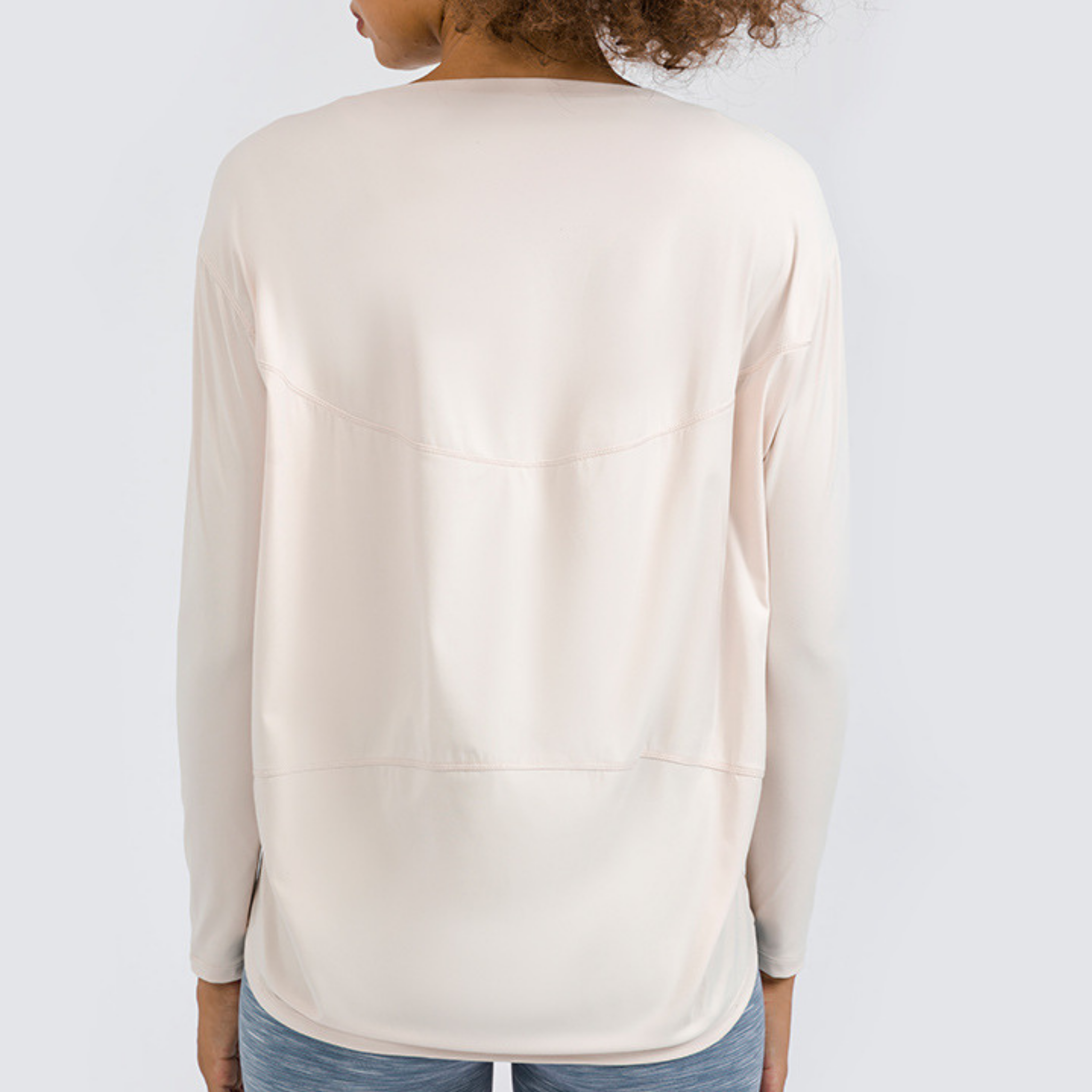 バックロングドレープトップス