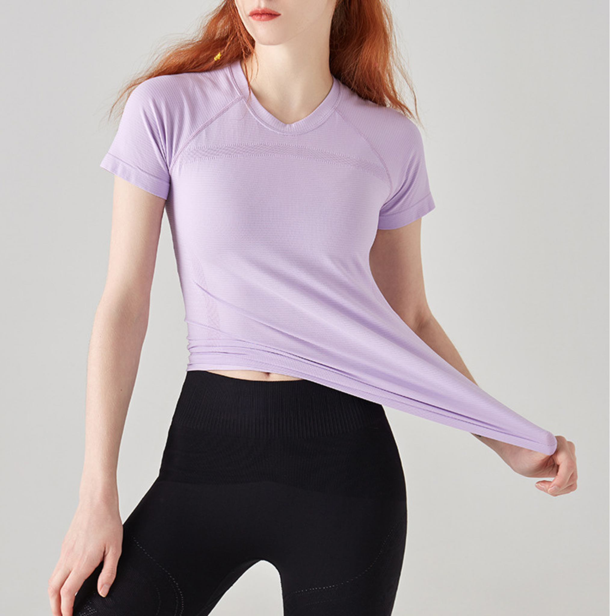 フィットロングTシャツ