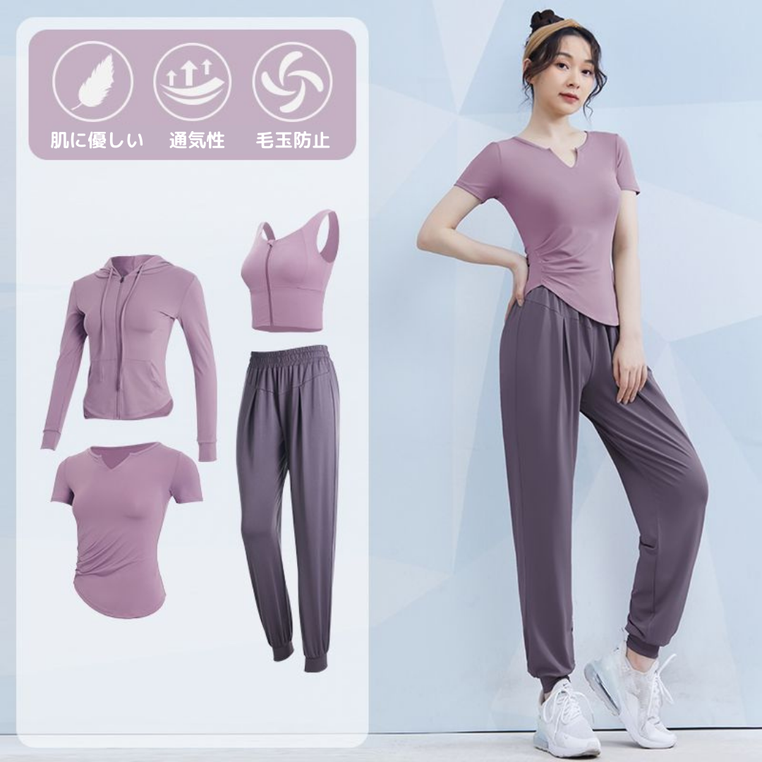 フィットネスウェア 4点セット