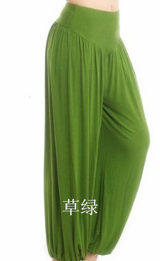 ハーレムパンツ ゆったりロング 16色