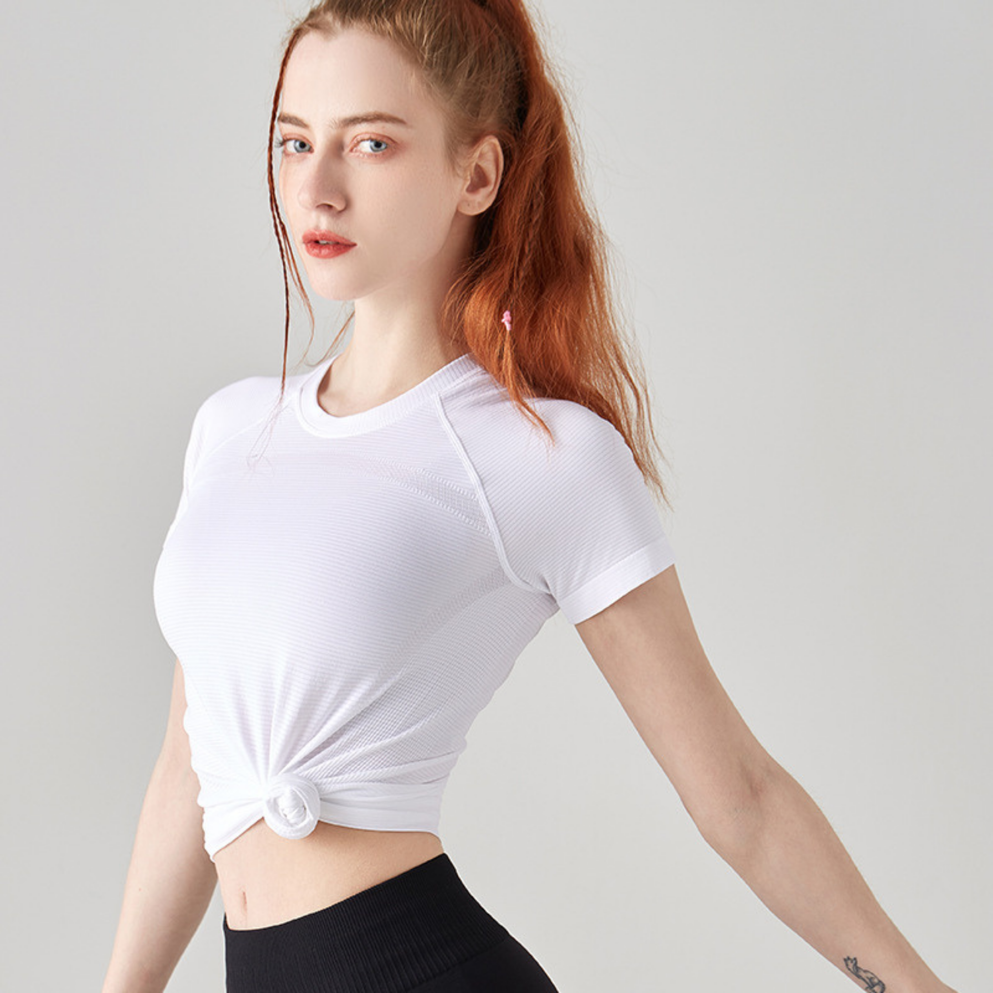 フィットロングTシャツ