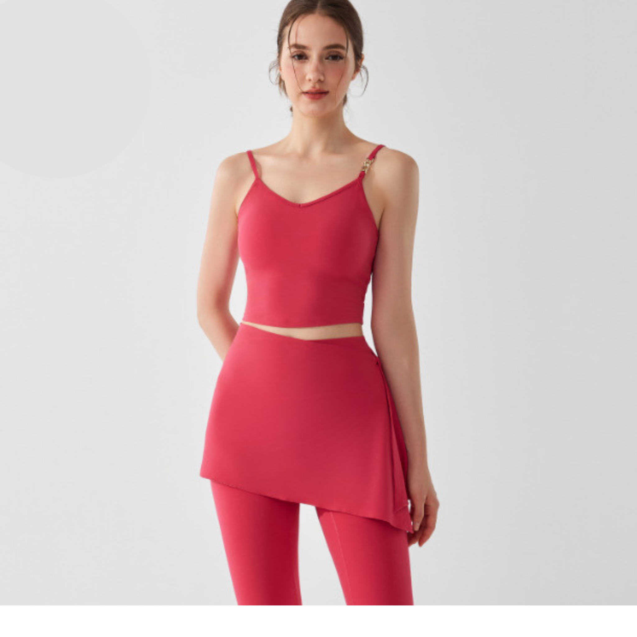 ワンポイントチェーン Uバック スポーツブラ