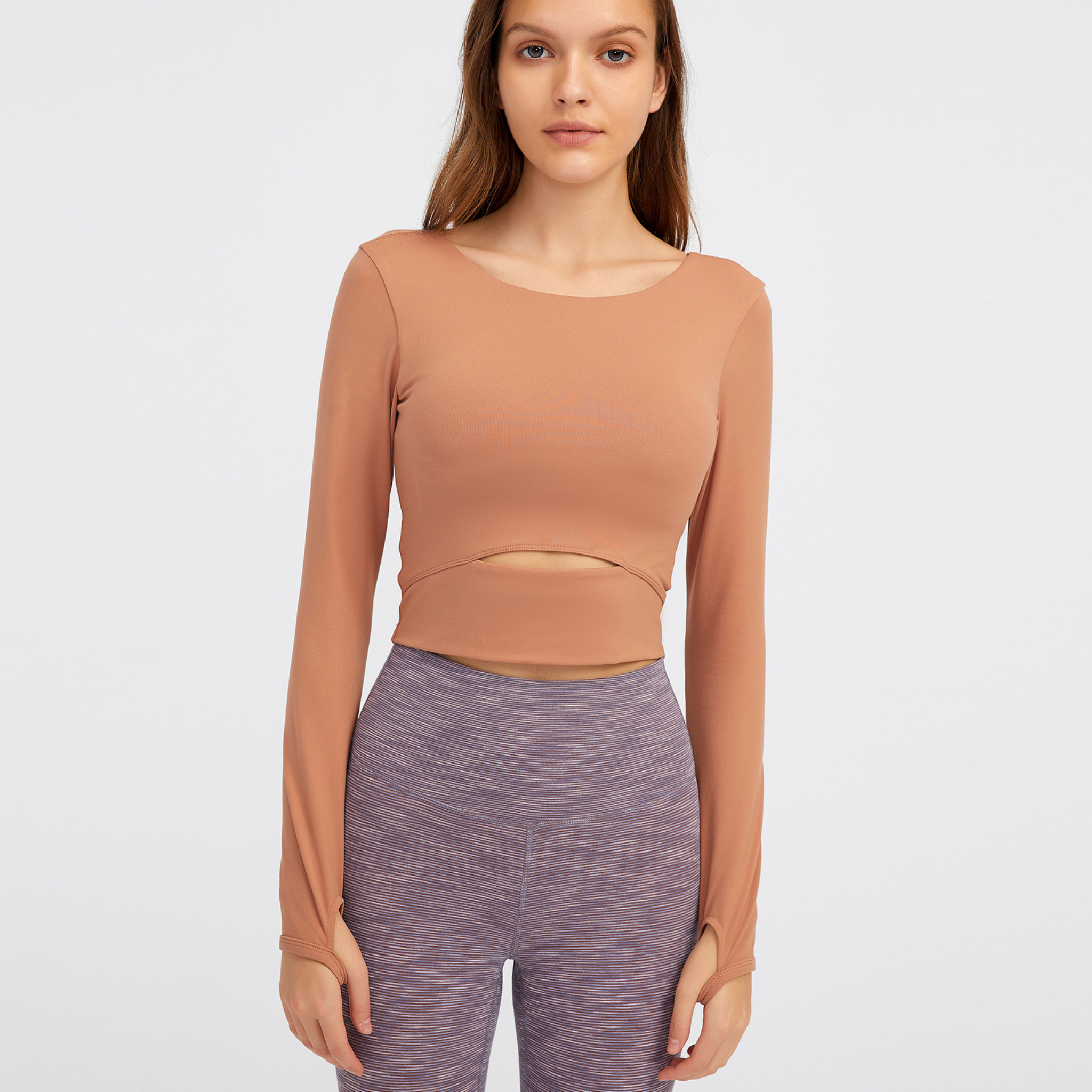 ベーシック クロップドトップス