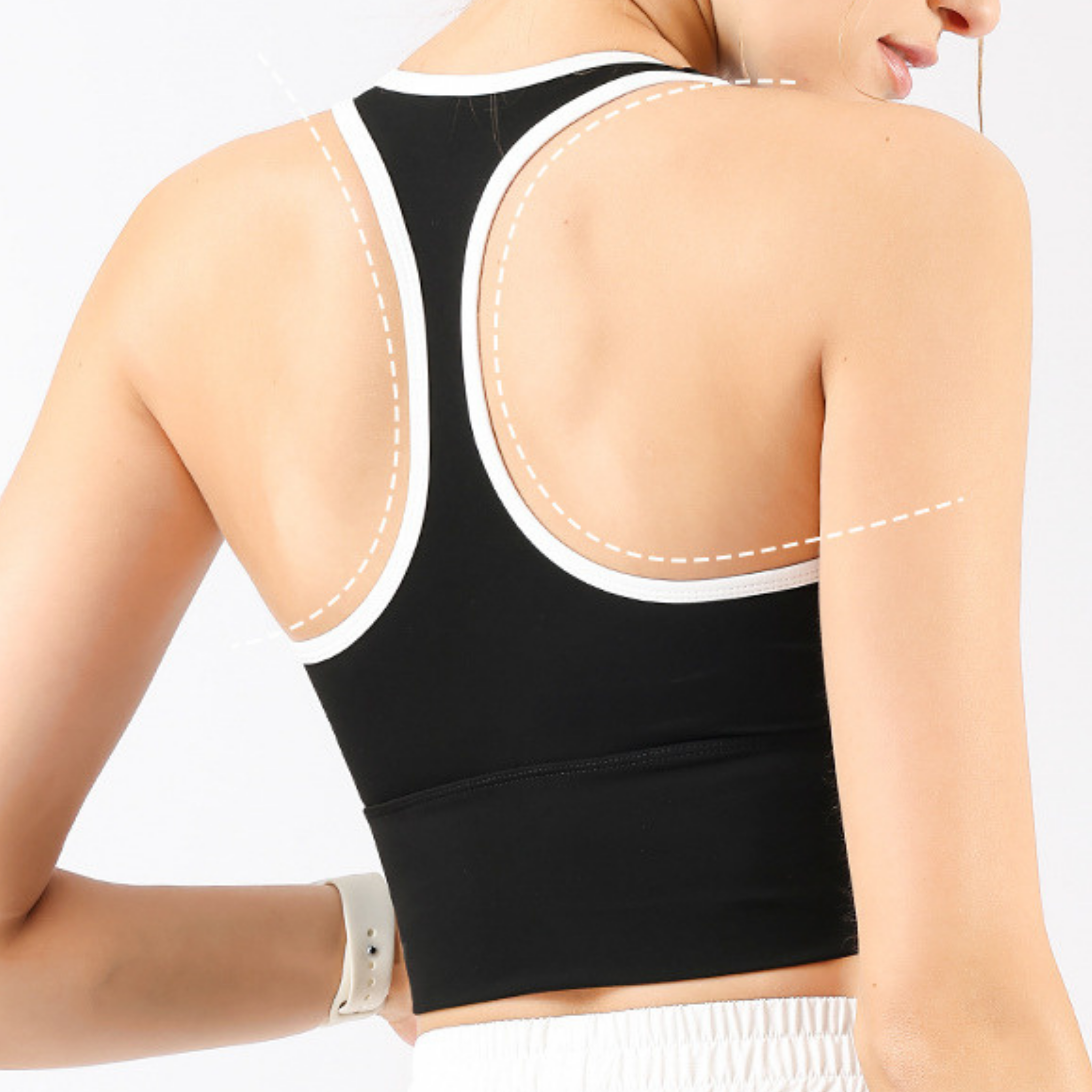 ハイホールド I 字バック スポーツブラ