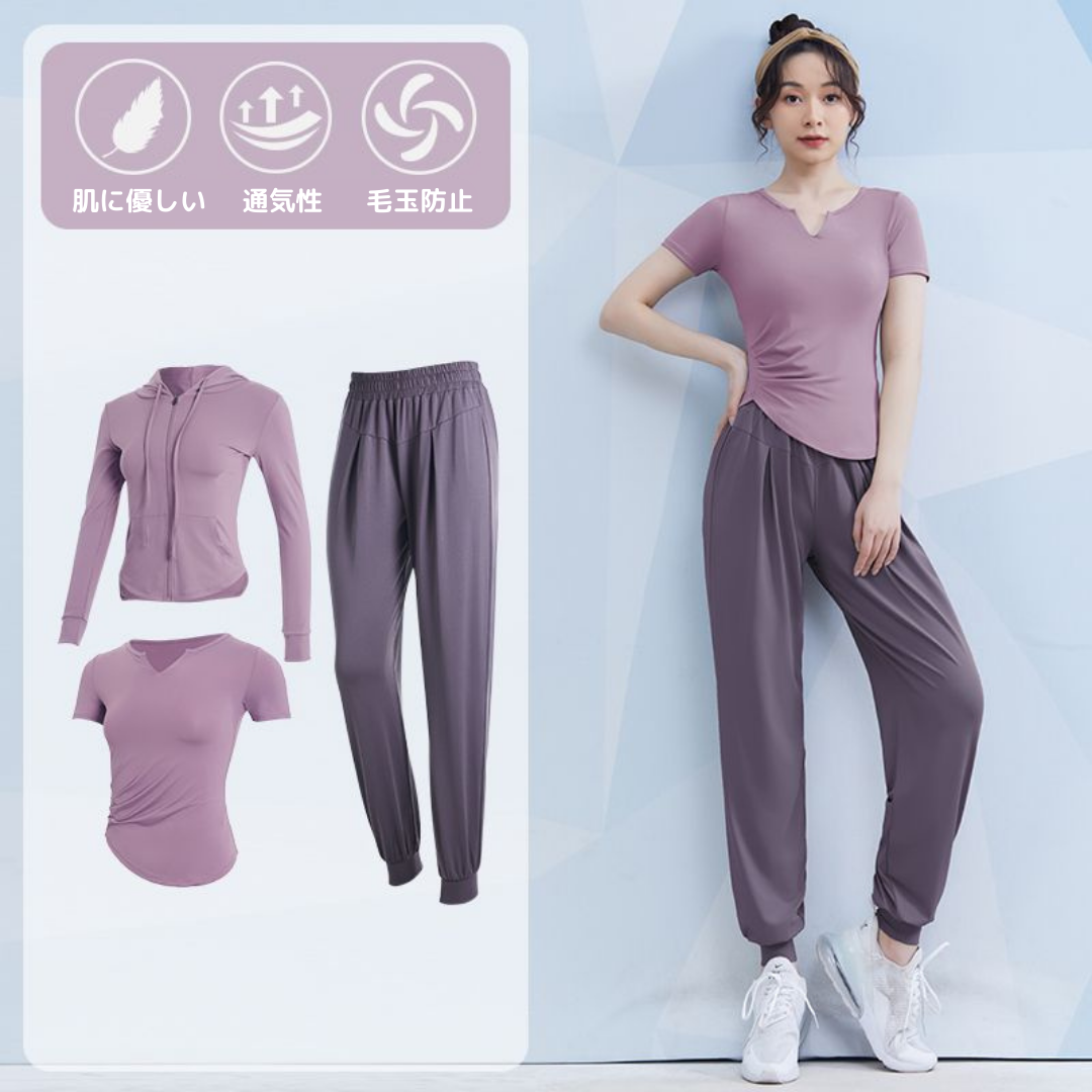 フィットネスウェア 3点セット