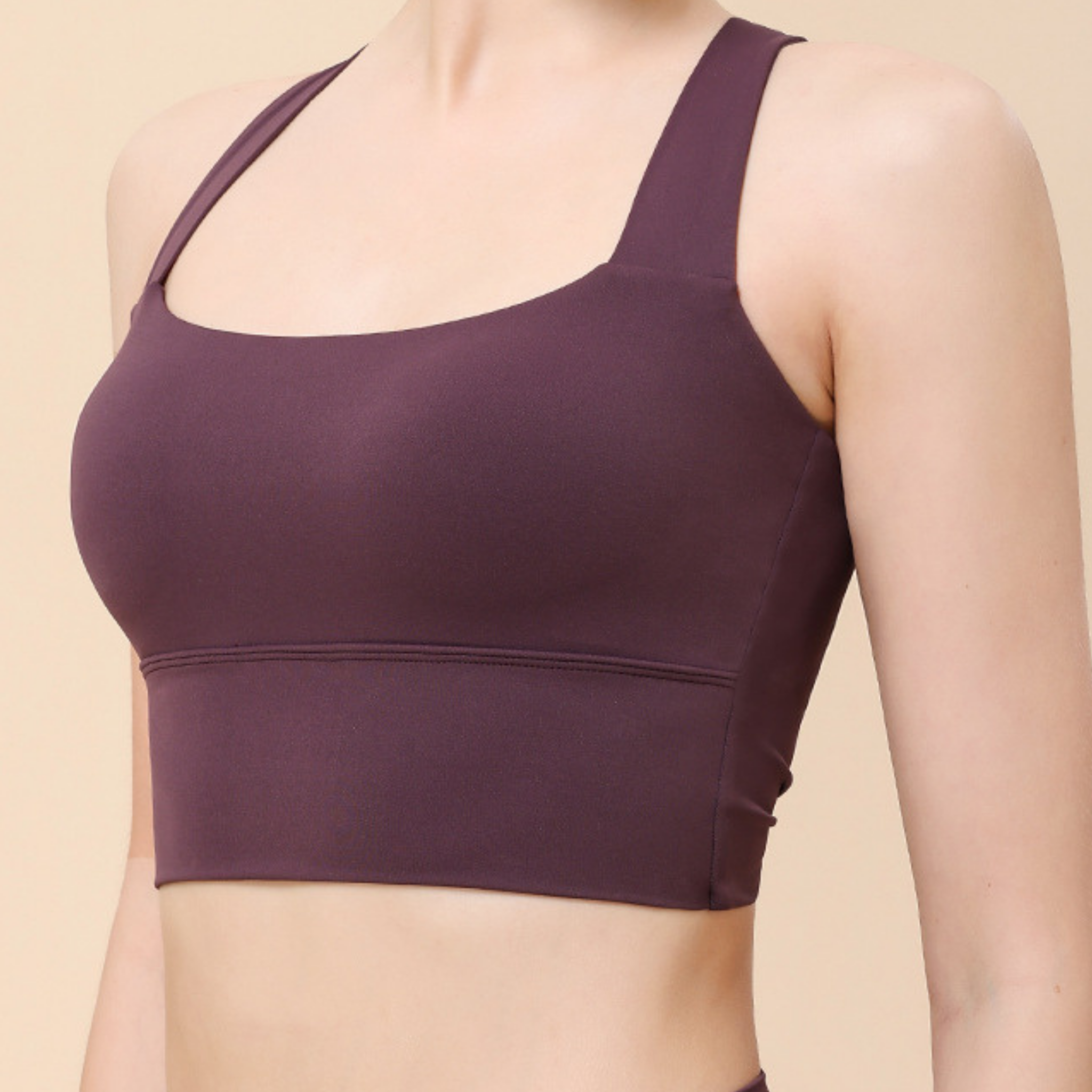 ハイホールド ツイストバック スポーツブラ