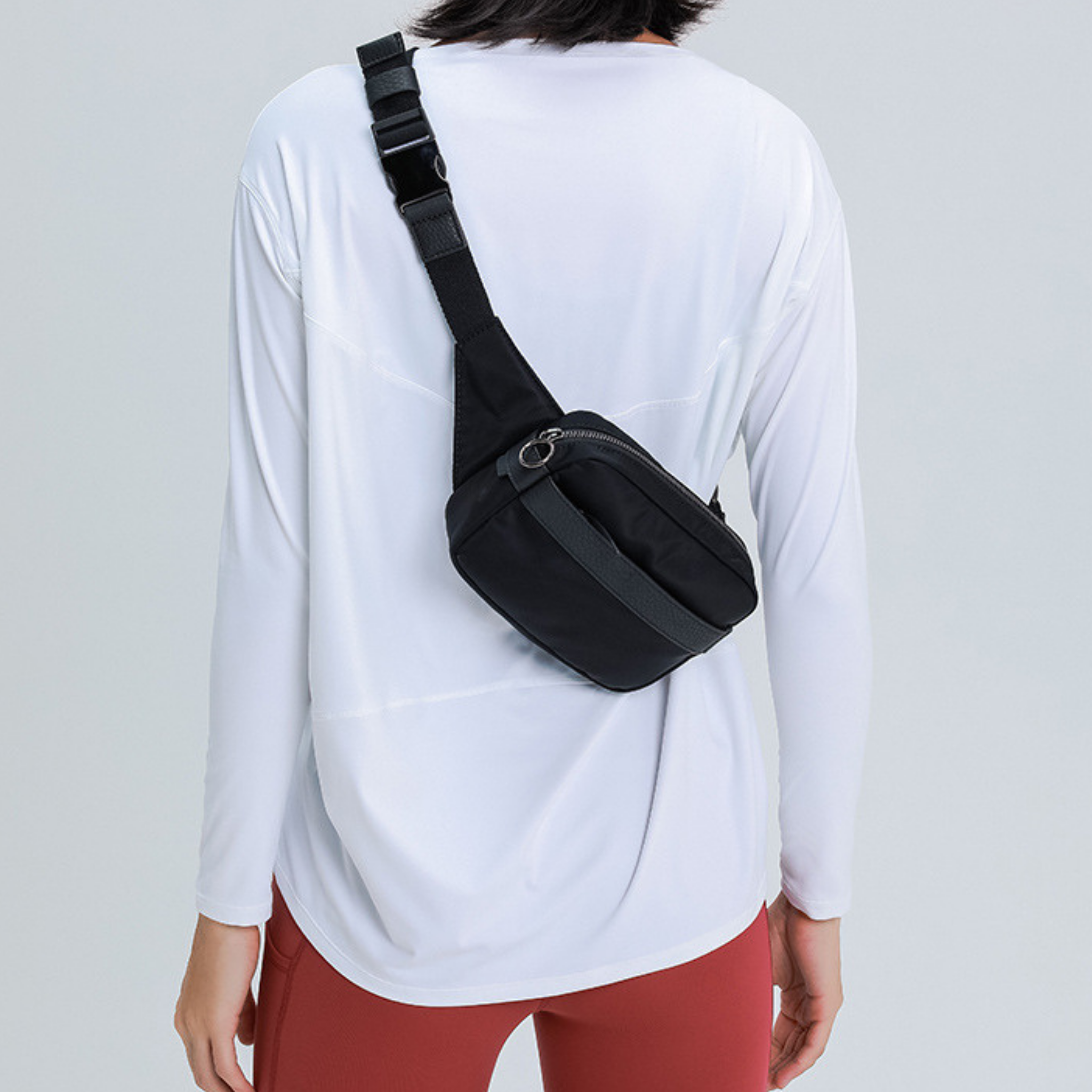 バックロングドレープトップス