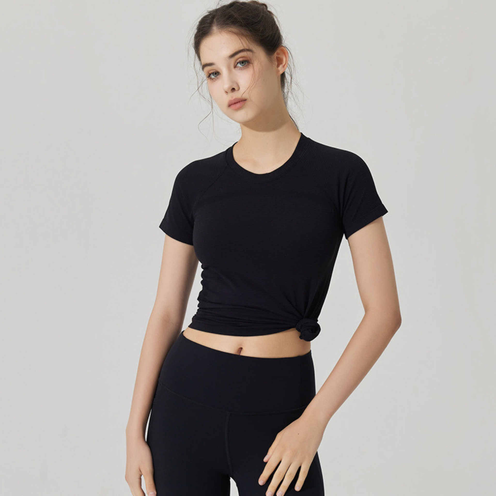 フィットロングTシャツ