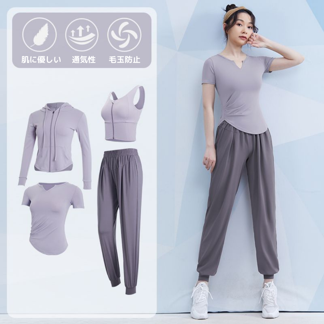 フィットネスウェア 4点セット