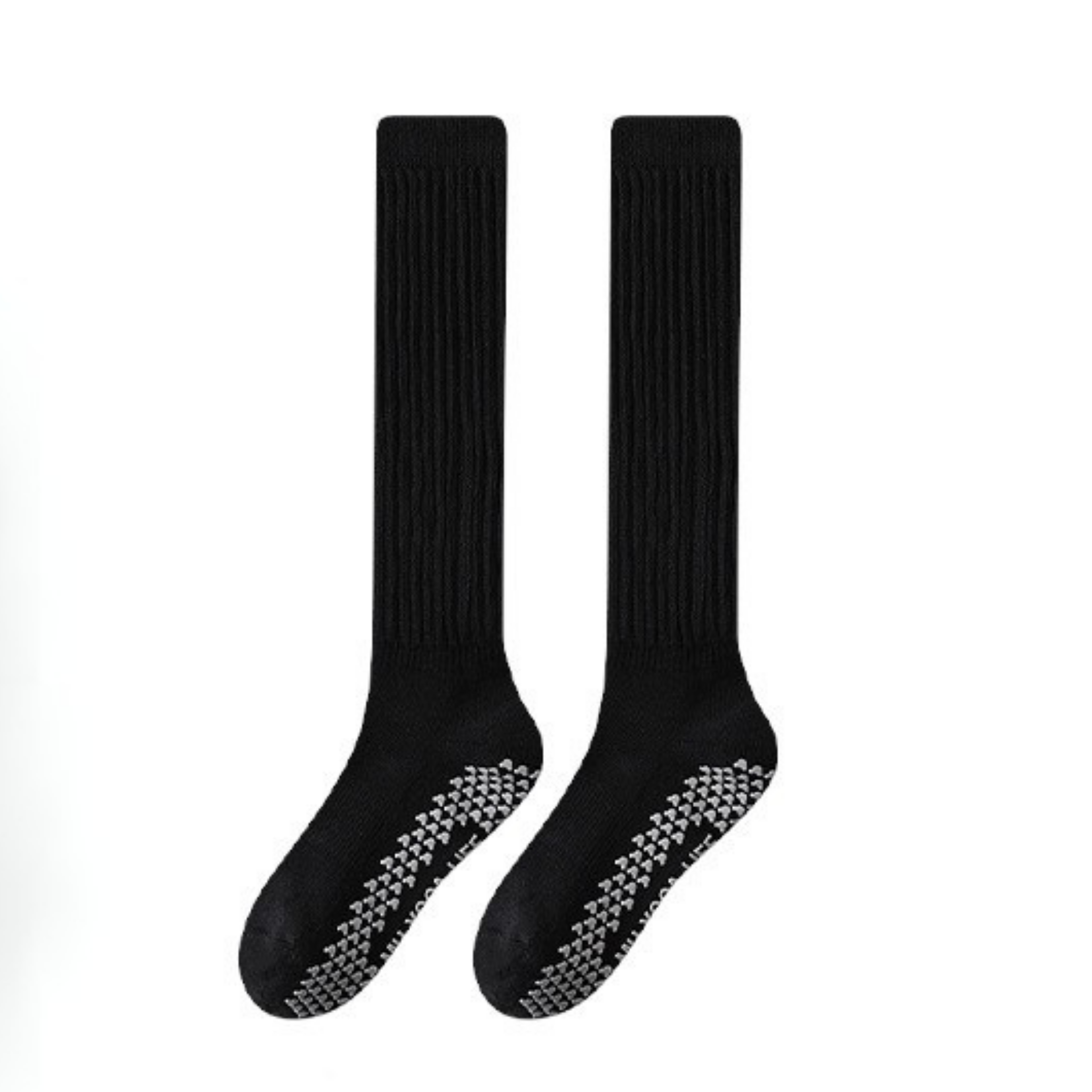 厚手 滑り止め付き ハイソックス