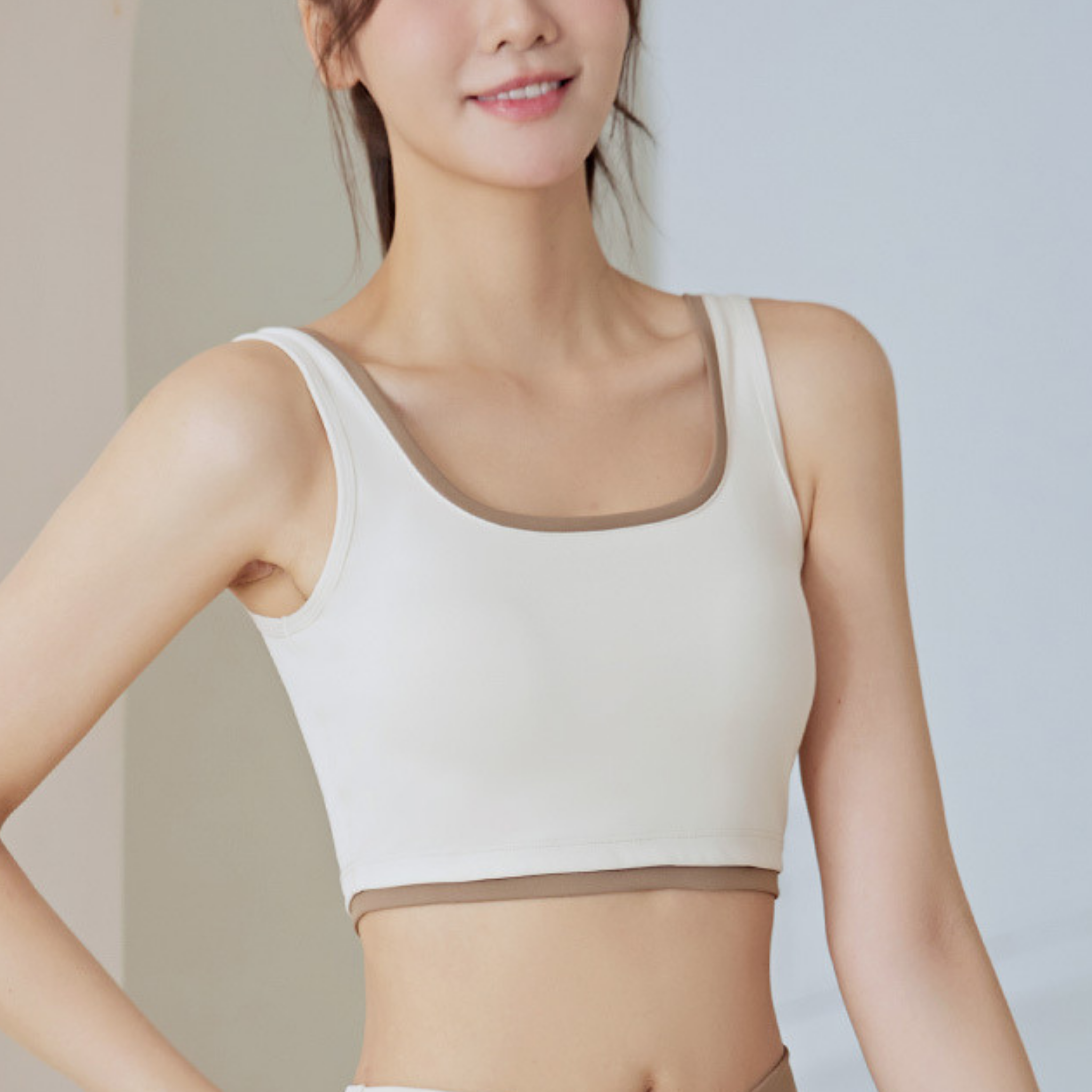 ハイホールド Uライン スポーツブラ S~2XL