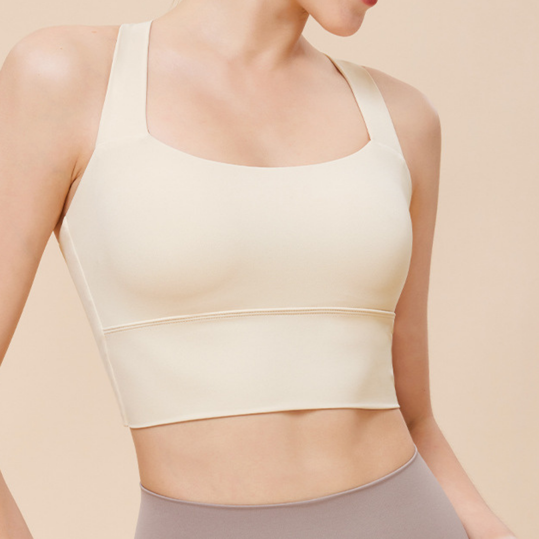 ハイホールド ツイストバック スポーツブラ