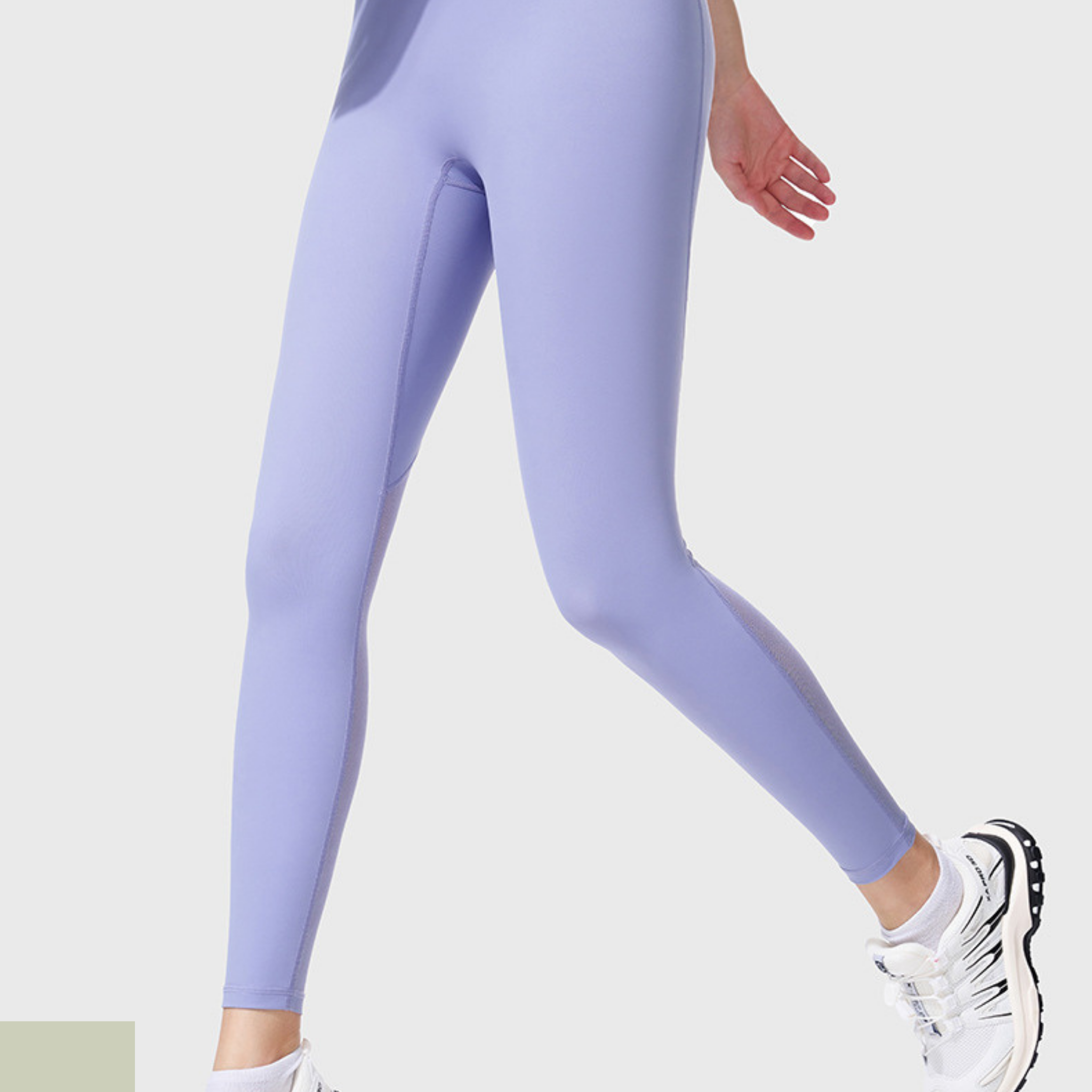 バックメッシュ ハイウエスト レギンス