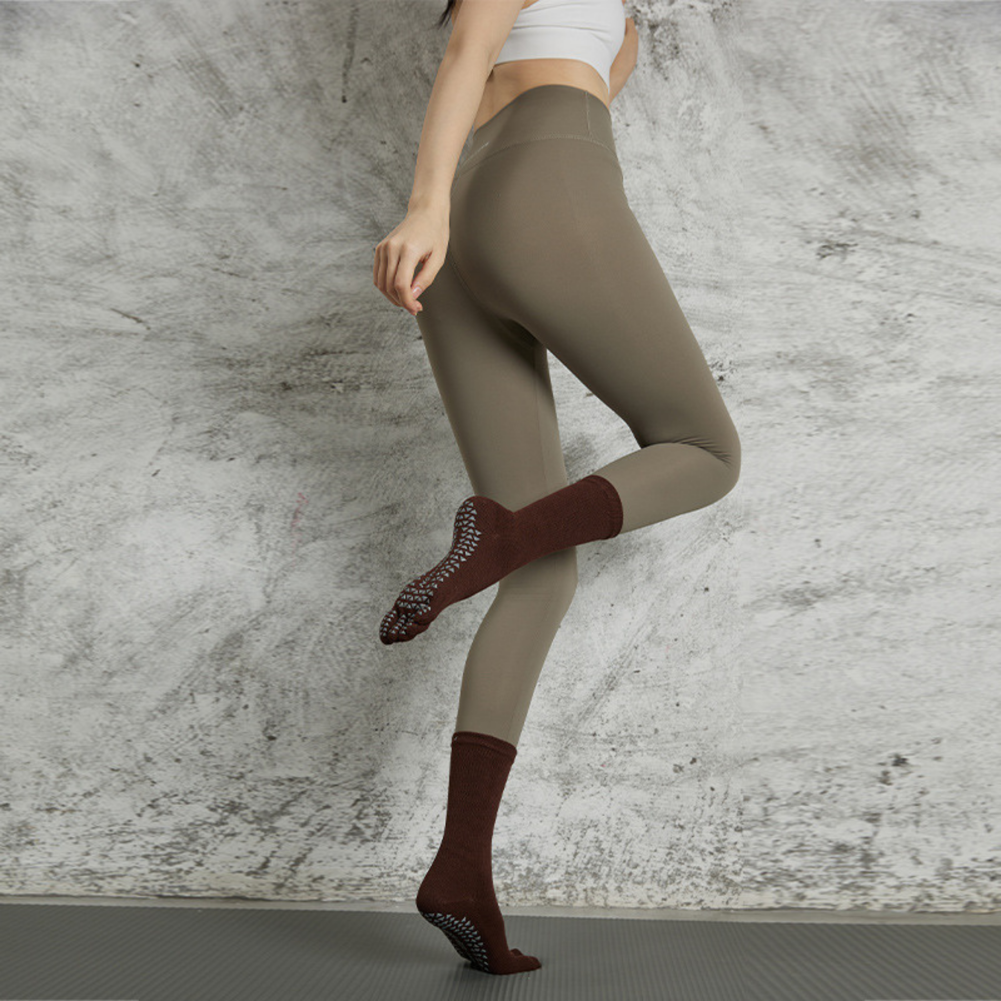 5本指 クルー丈ソックス