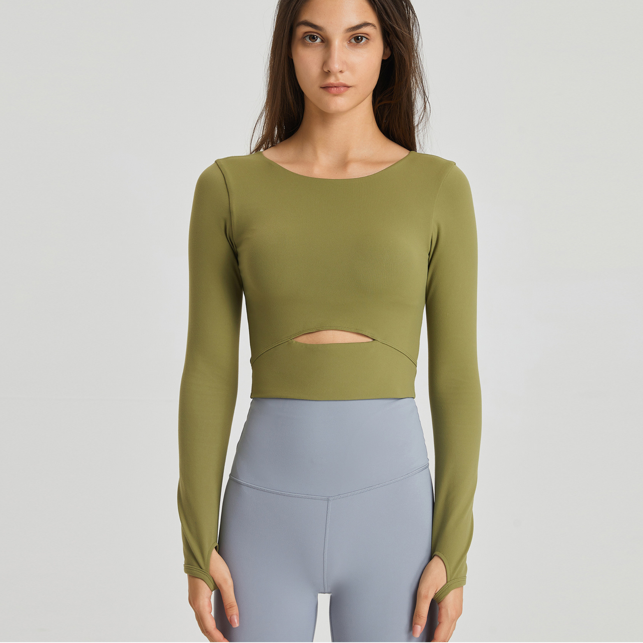 ベーシック クロップドトップス