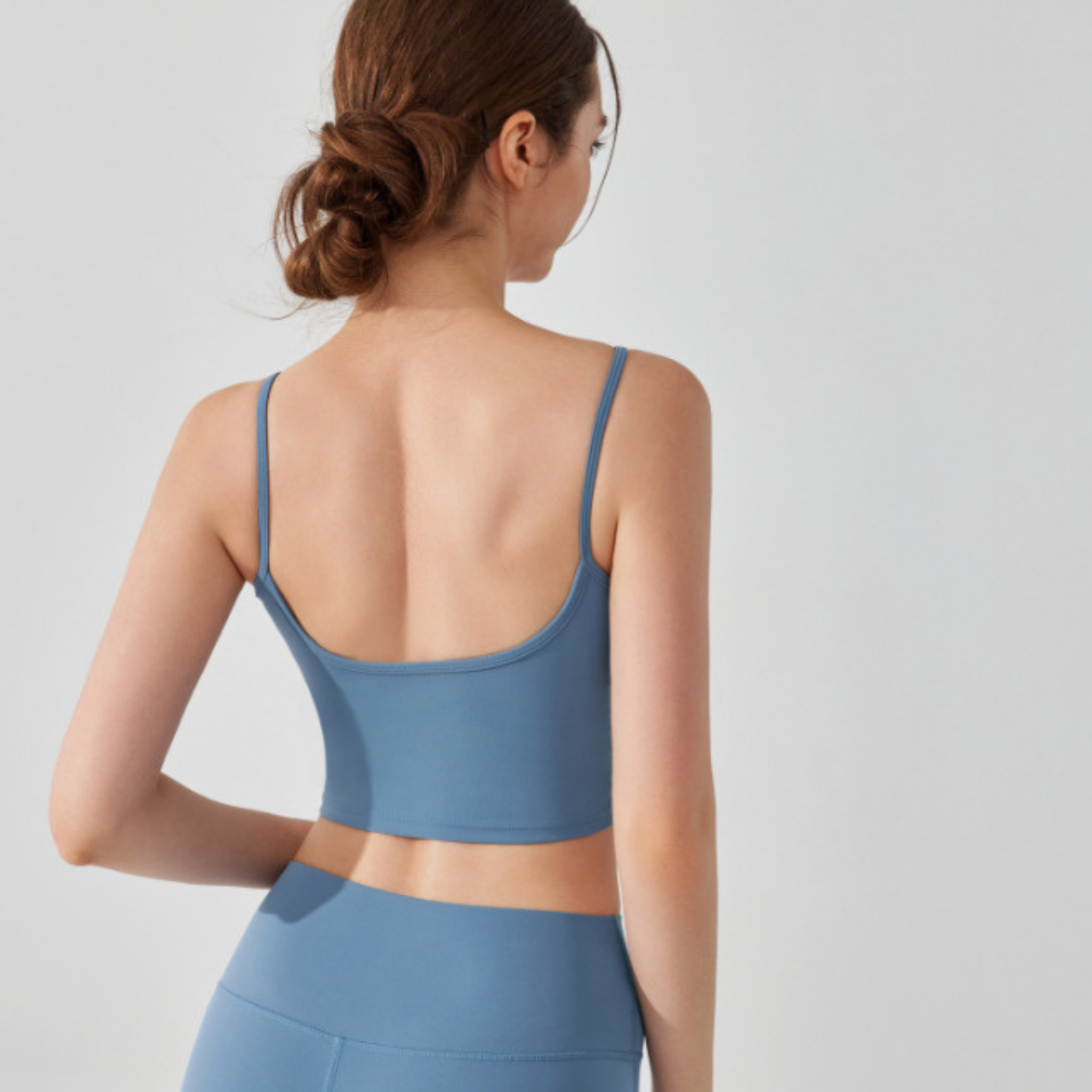 ワンポイントチェーン Uバック スポーツブラ