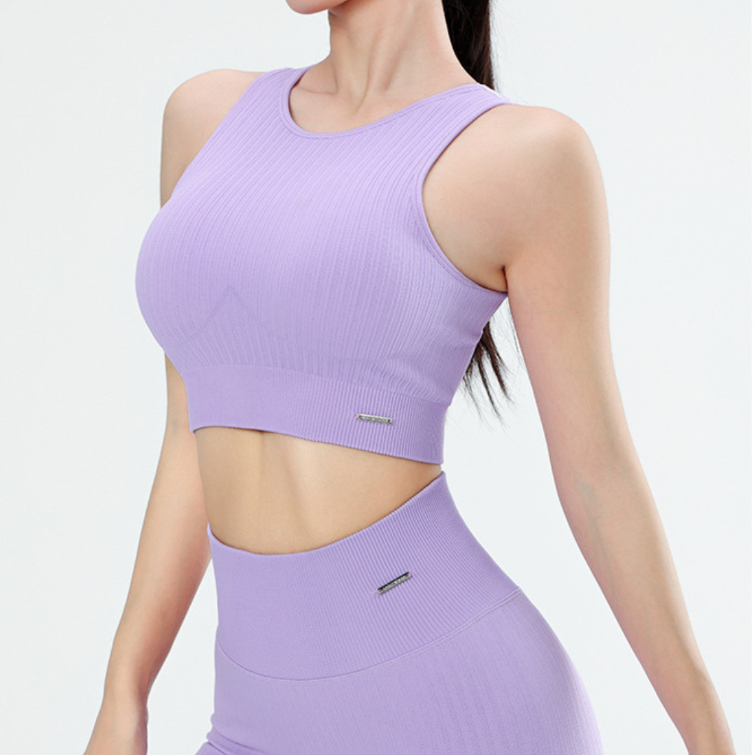 バックフルカバーブラトップ&スリムレギンス セットアップ