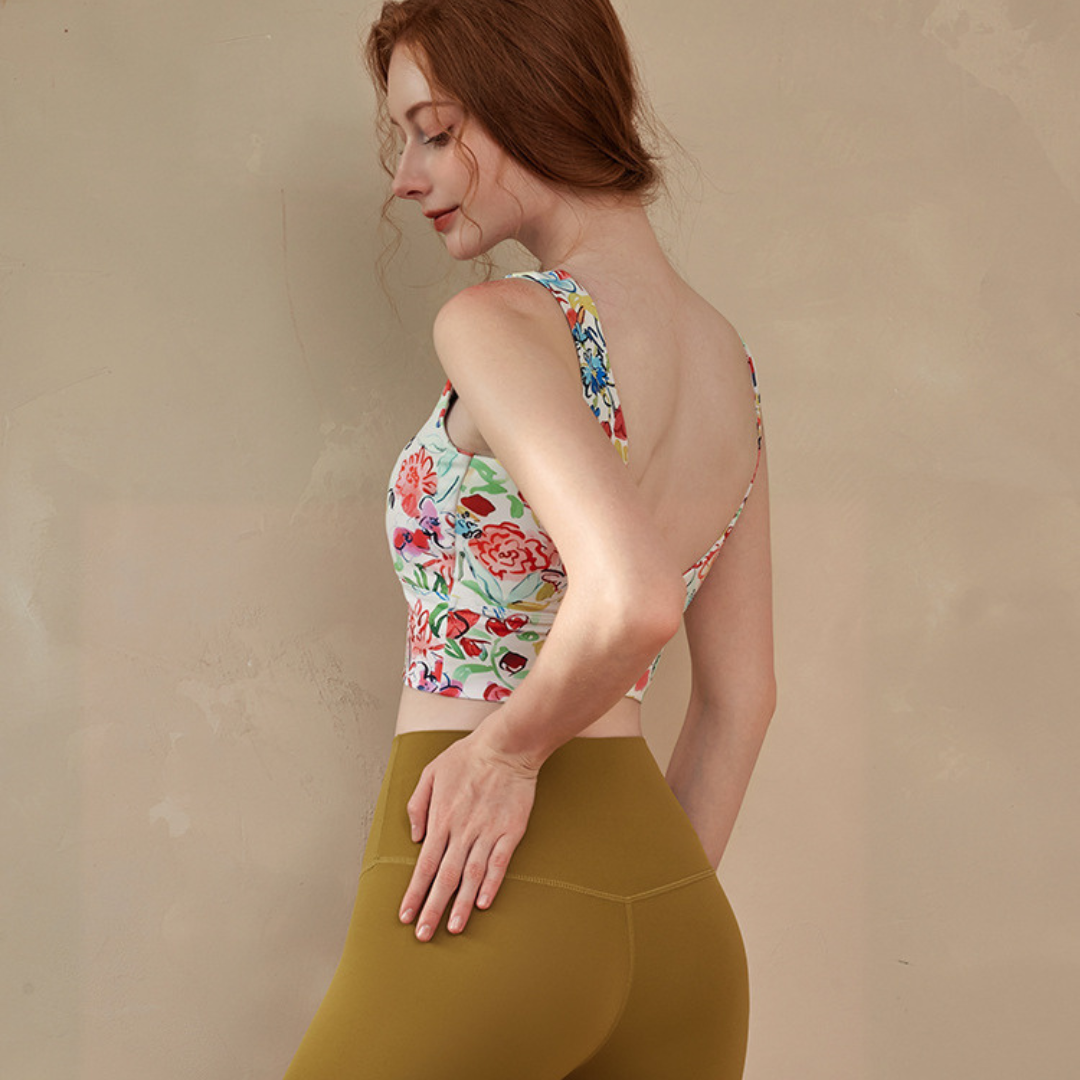 フラワーグラデーションブラトップ セットアップ