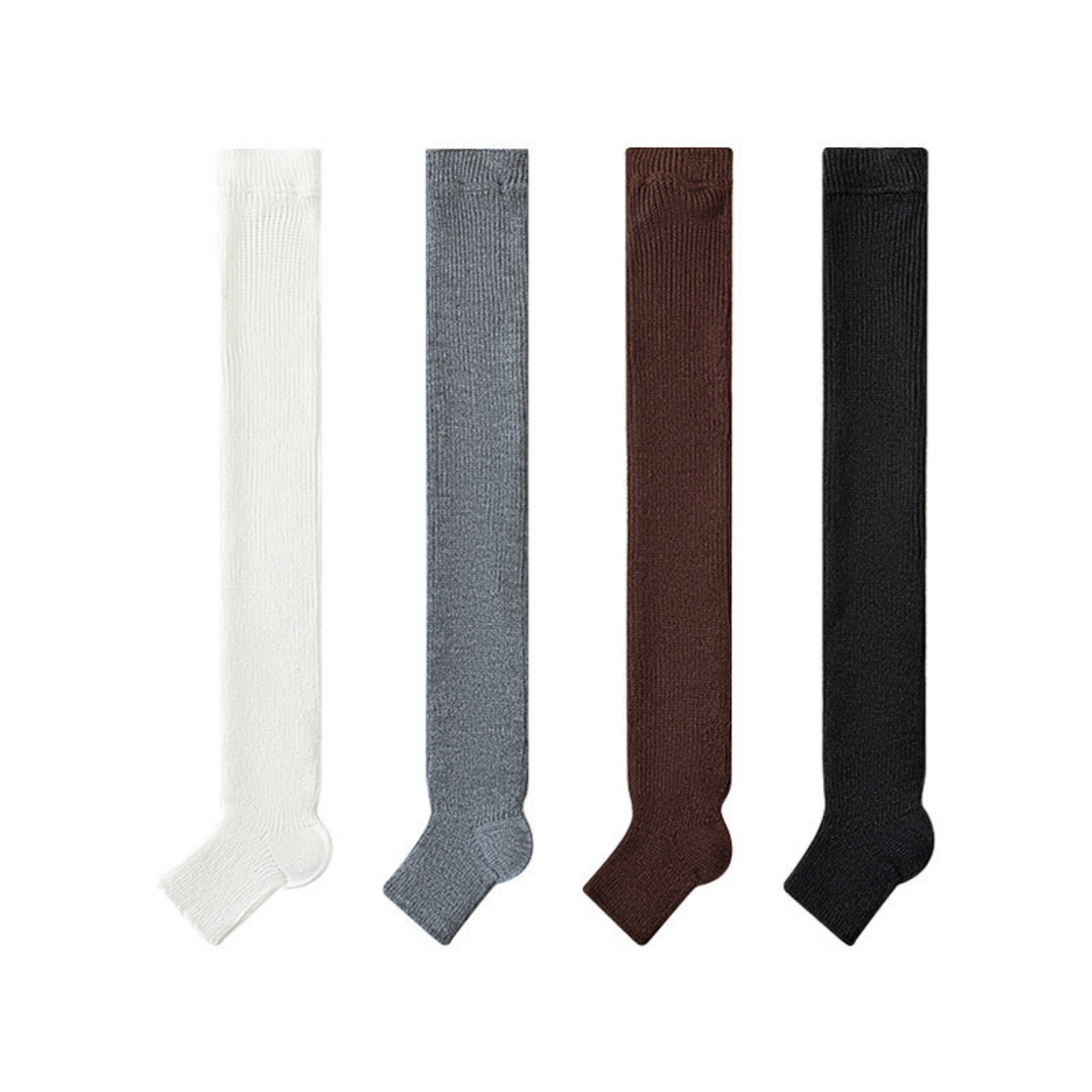 ニットレッグウォーマー ロング丈